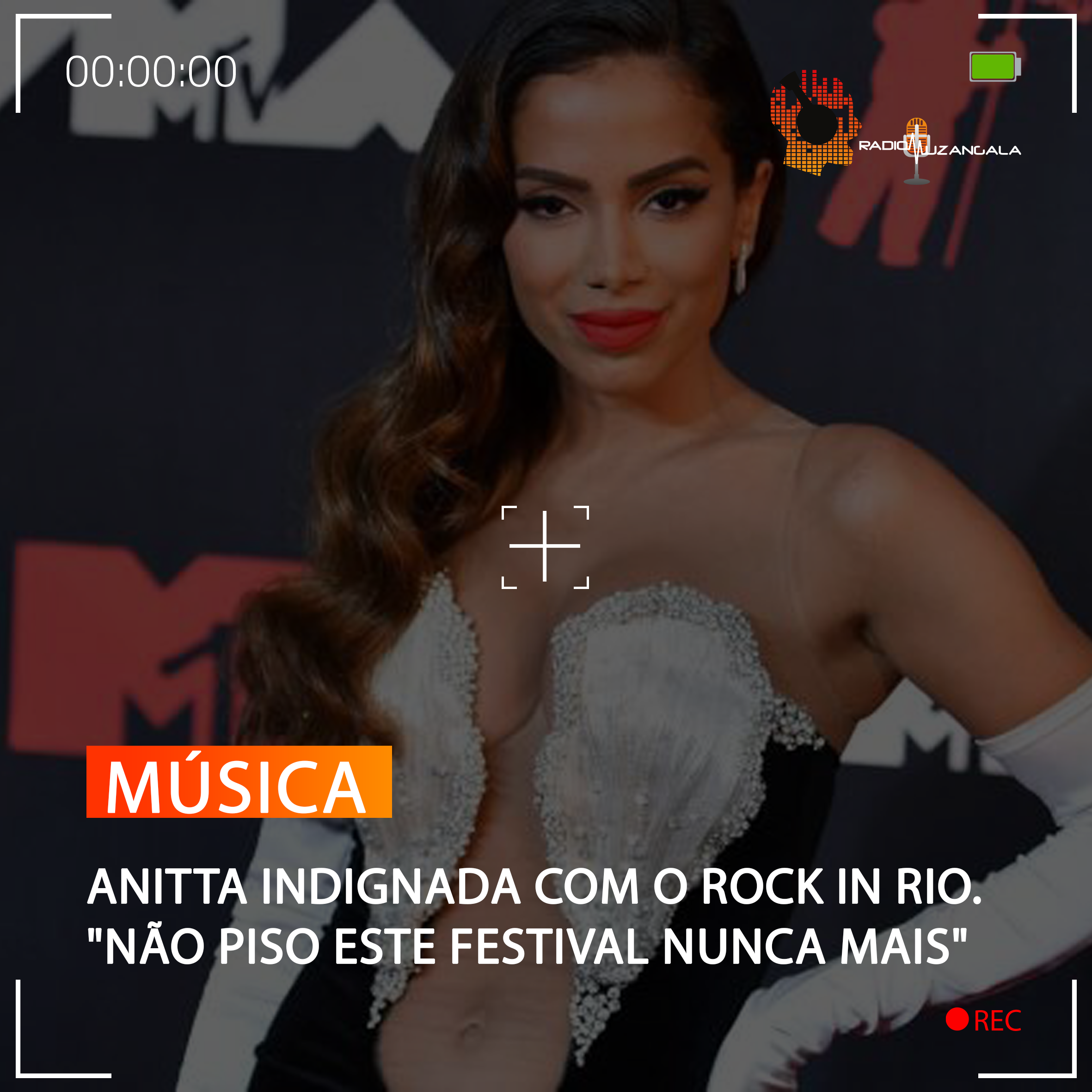  ANITTA INDIGNADA COM O ROCK IN RIO. “NÃO PISO ESTE FESTIVAL NUNCA MAIS”