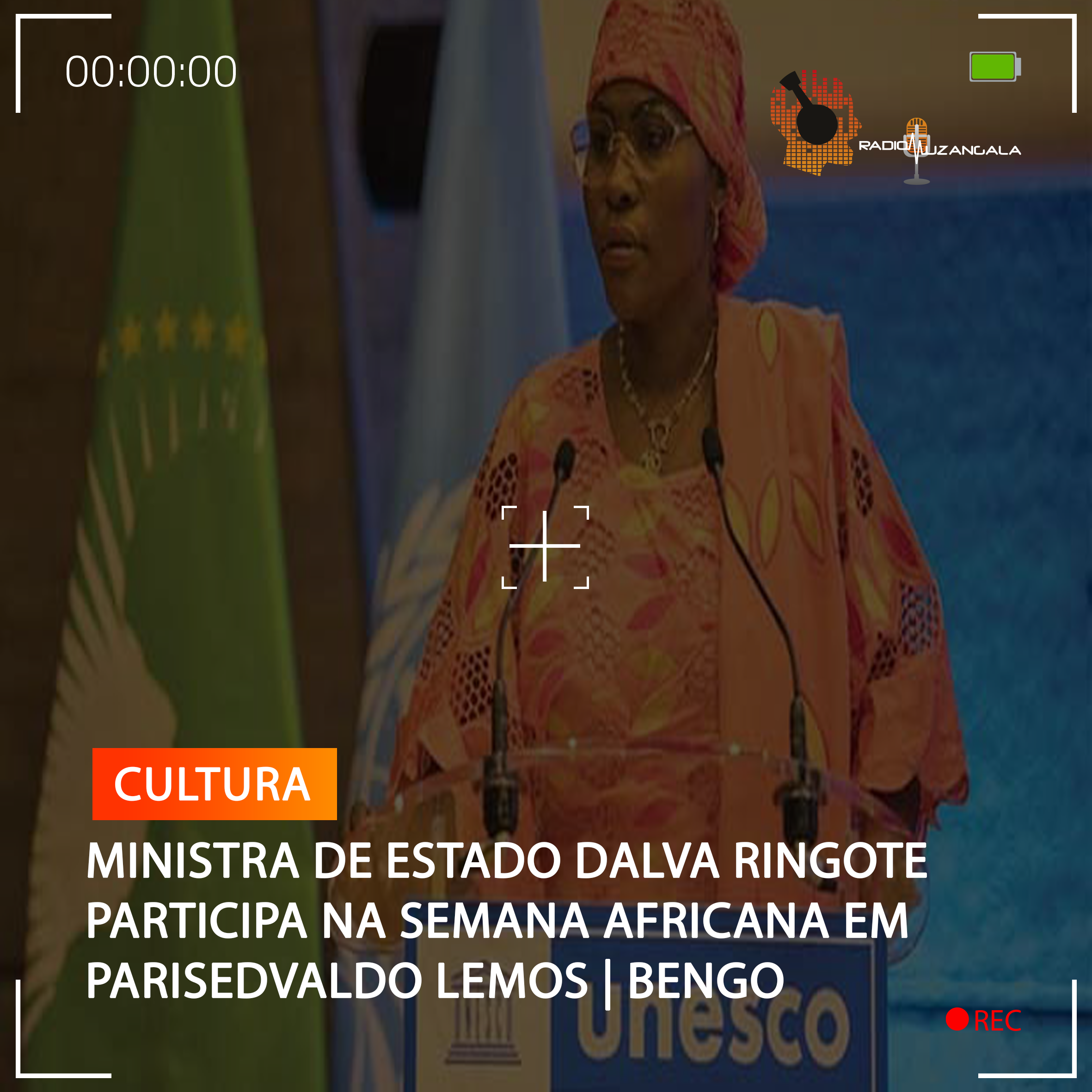  MINISTRA DE ESTADO DALVA RINGOTE PARTICIPA NA SEMANA AFRICANA EM PARIS