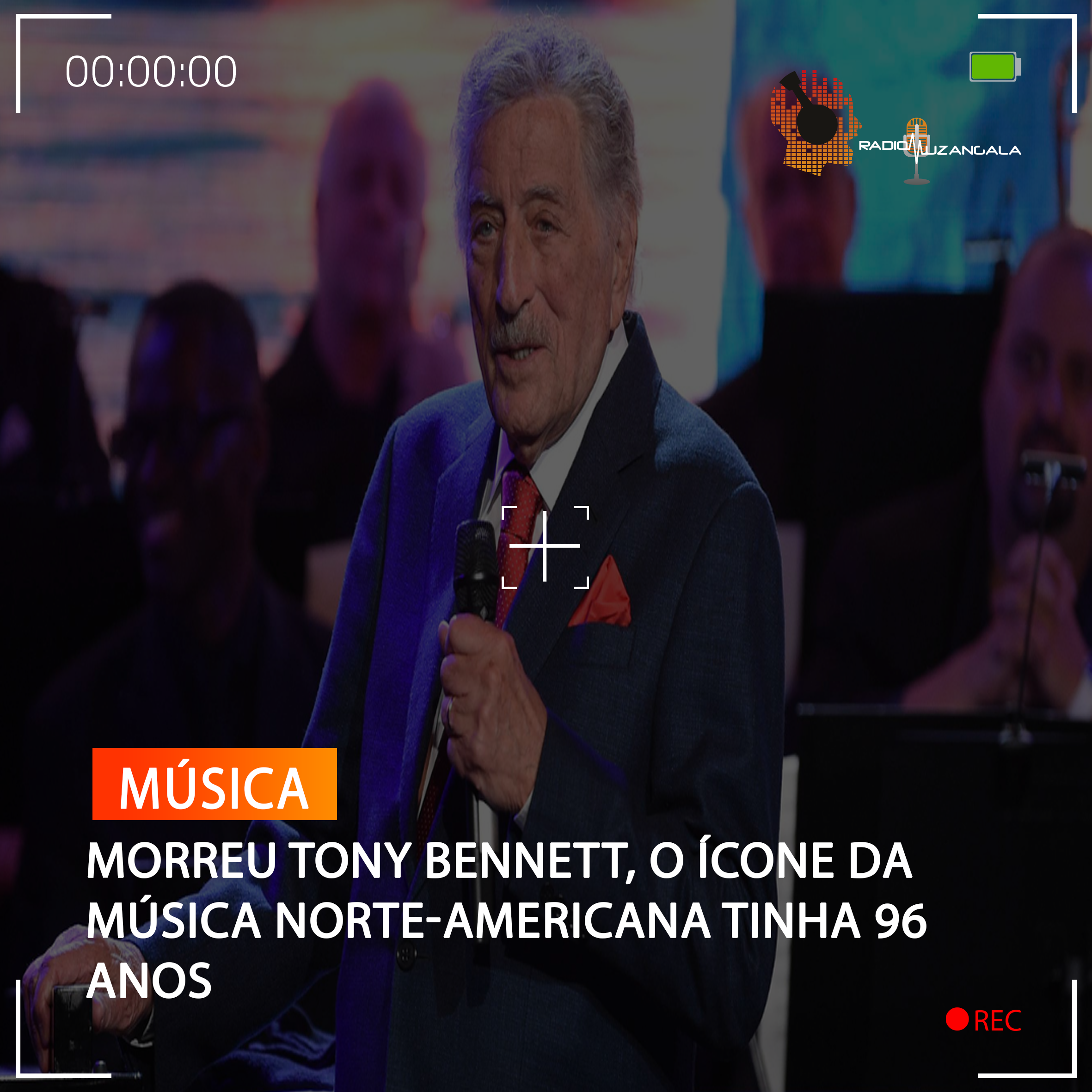  MORREU TONY BENNETT, O ÍCONE DA MÚSICA NORTE-AMERICANA TINHA 96 ANOS