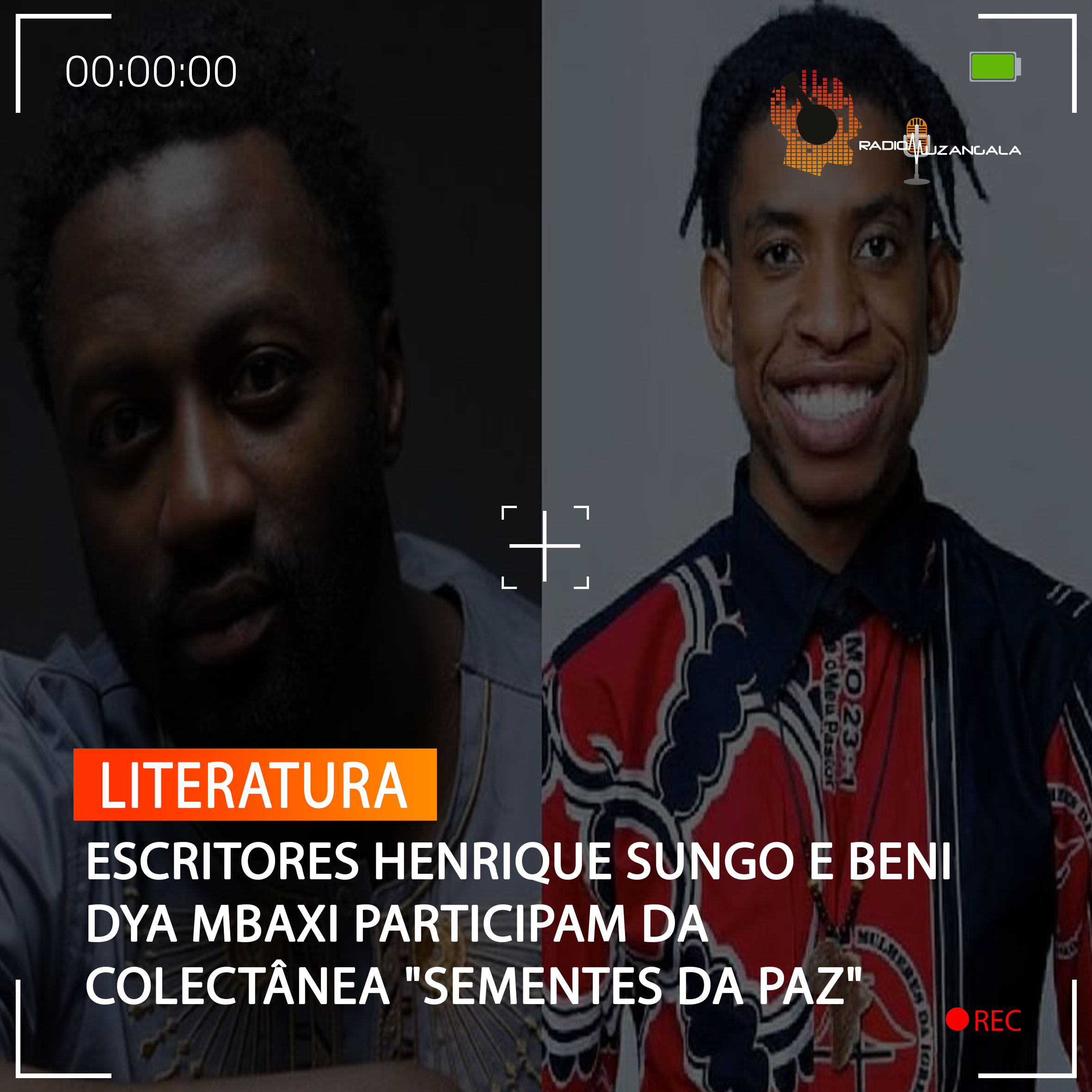  ESCRITORES HENRIQUE SUNGO E BENI DYA MBAXI PARTICIPAM DA COLECTÂNEA “SEMENTES DA PAZ”