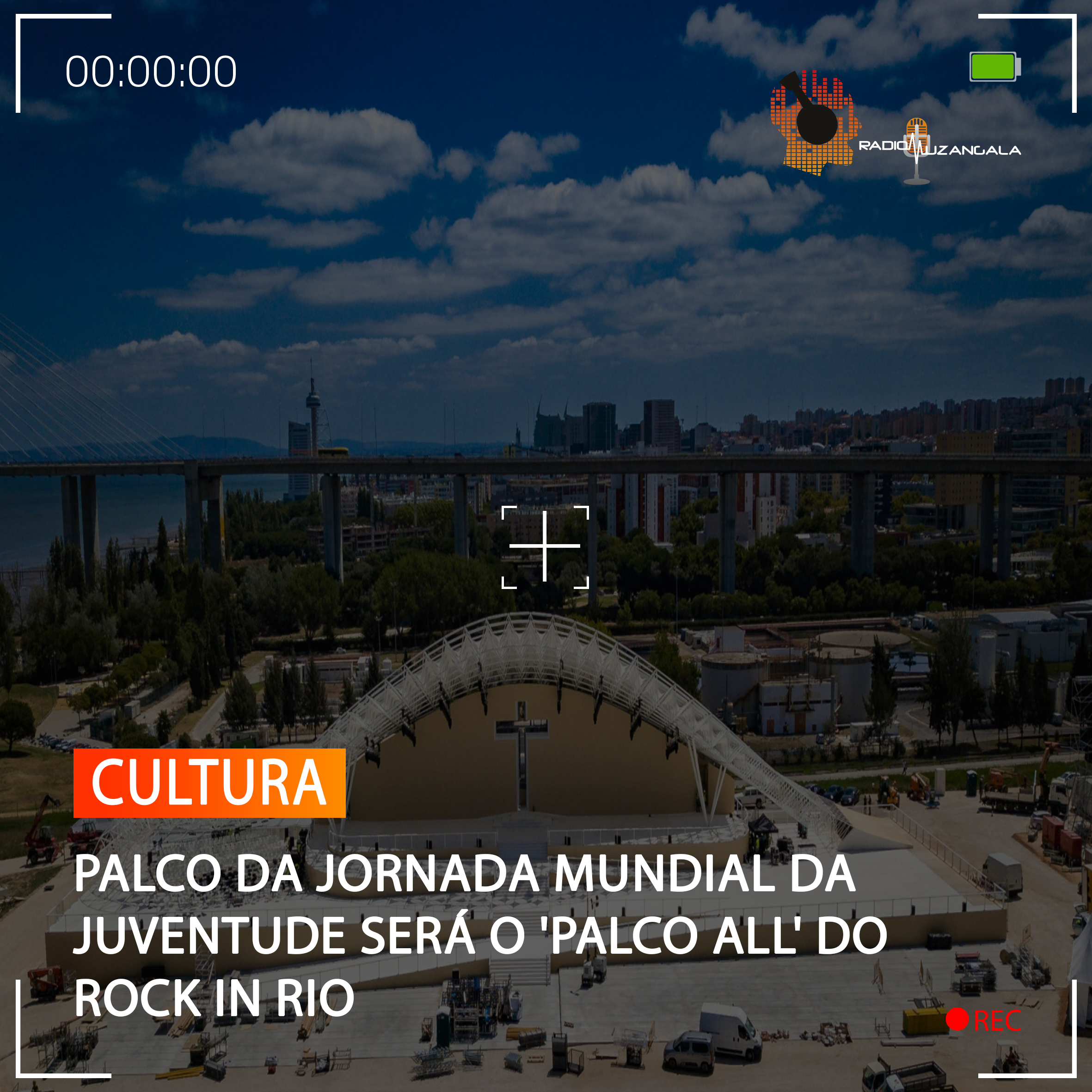  PALCO DA JORNADA MUNDIAL DA JUVENTUDE SERÁ O ‘PALCO ALL’ DO ROCK IN RIO