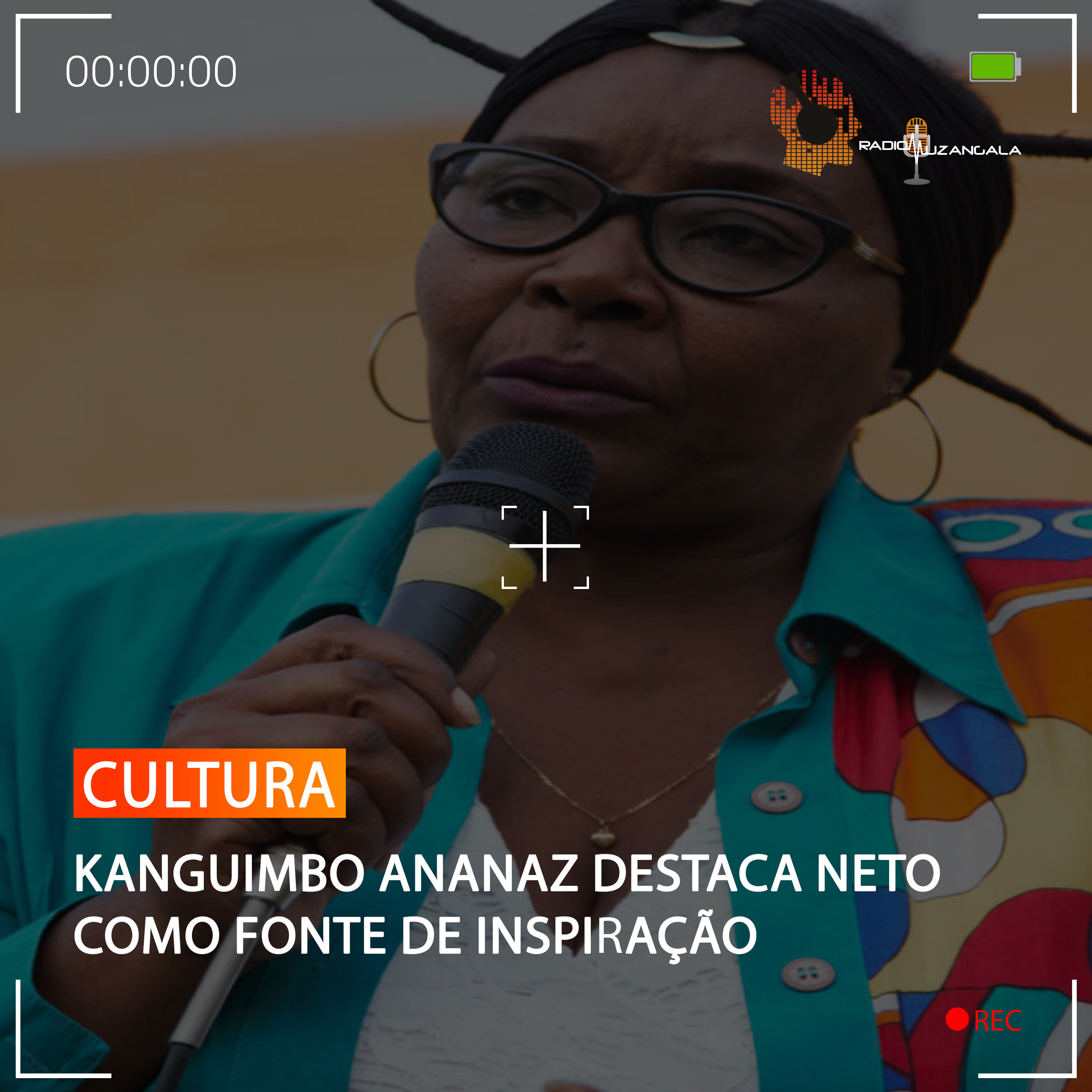  KANGUIMBO ANANAZ DESTACA NETO COMO FONTE DE INSPIRAÇÃO