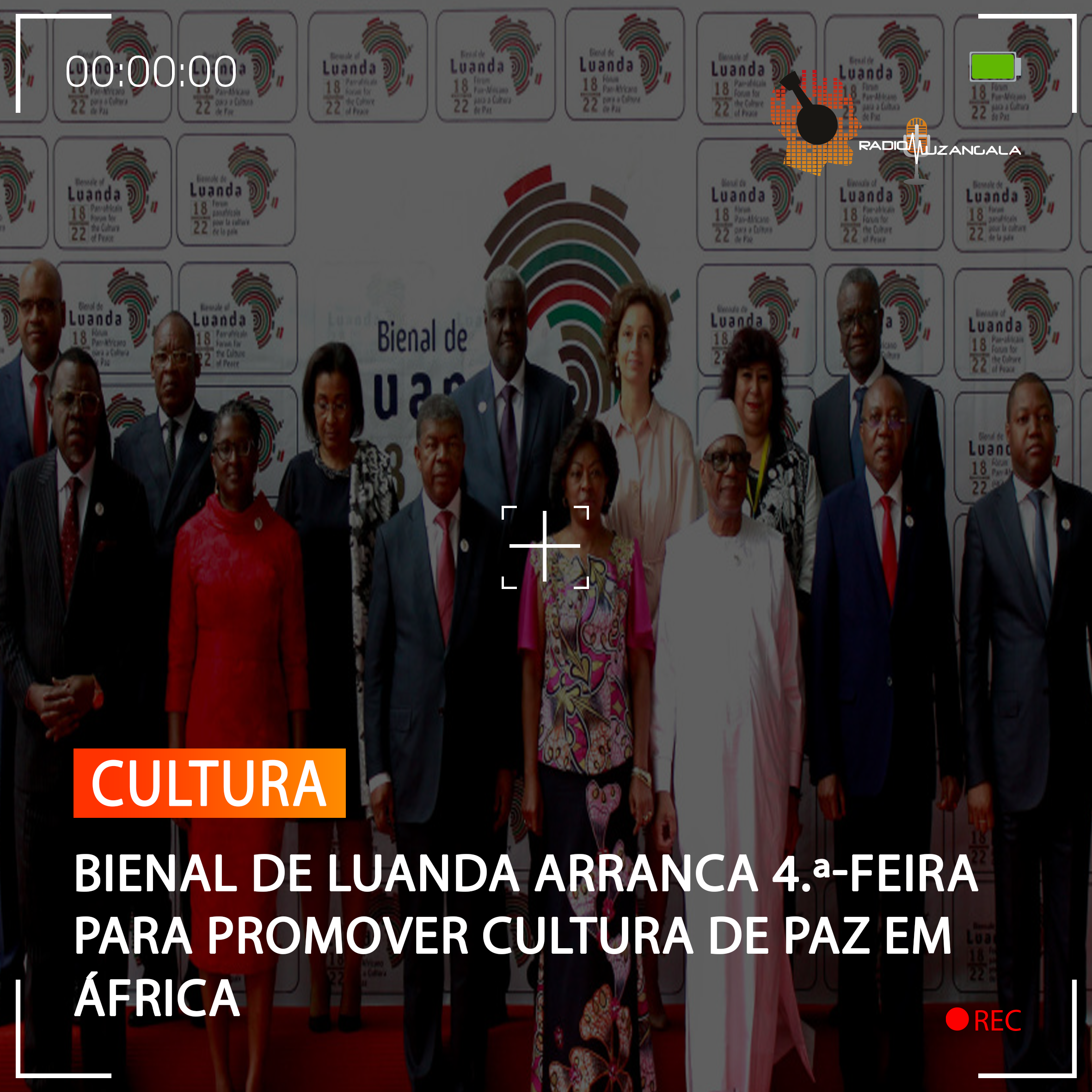  BIENAL DE LUANDA ARRANCA 4.ª-FEIRA PARA PROMOVER CULTURA DE PAZ EM ÁFRICA