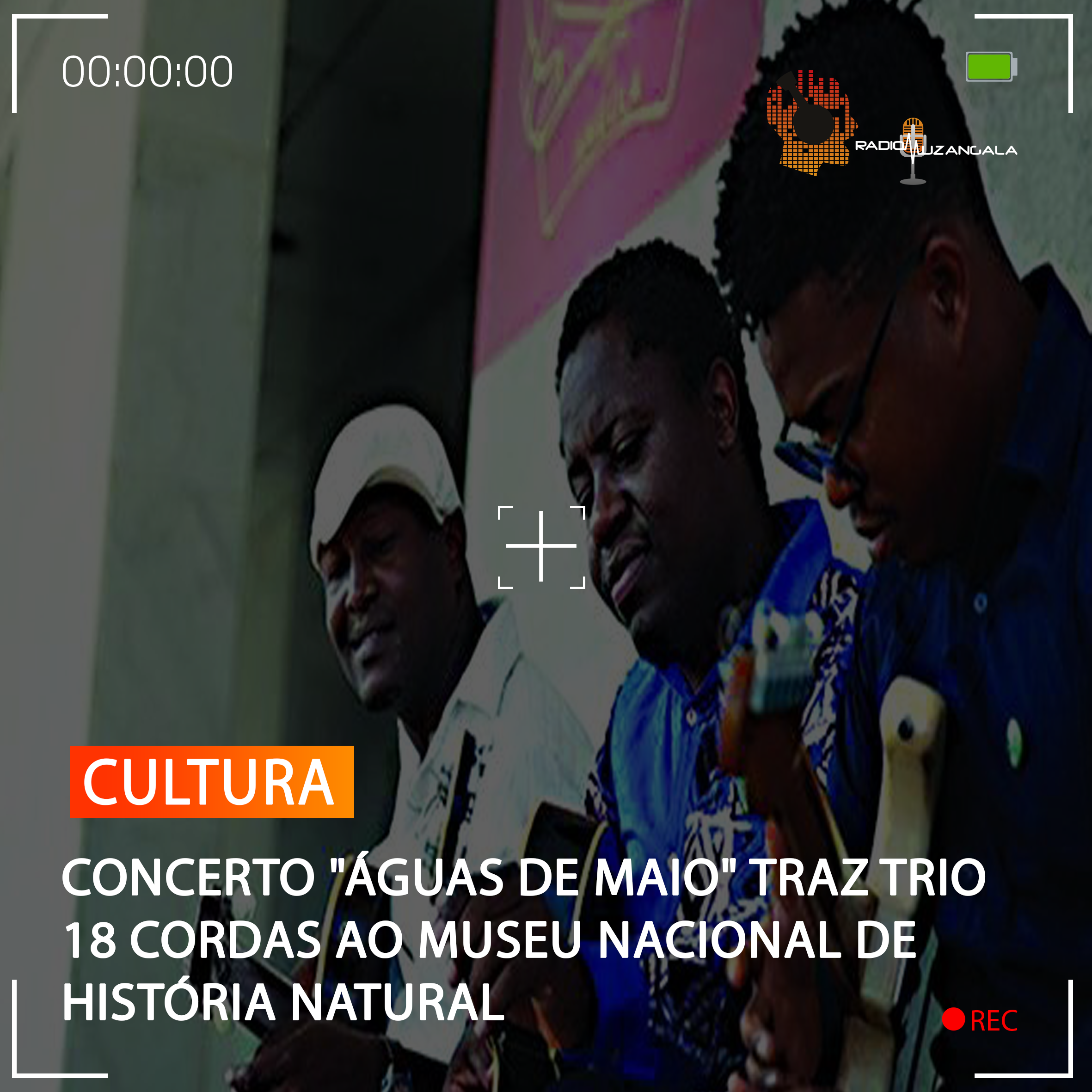  CONCERTO “ÁGUAS DE MAIO” TRAZ TRIO 18 CORDAS AO MUSEU NACIONAL DE HISTÓRIA NATURAL