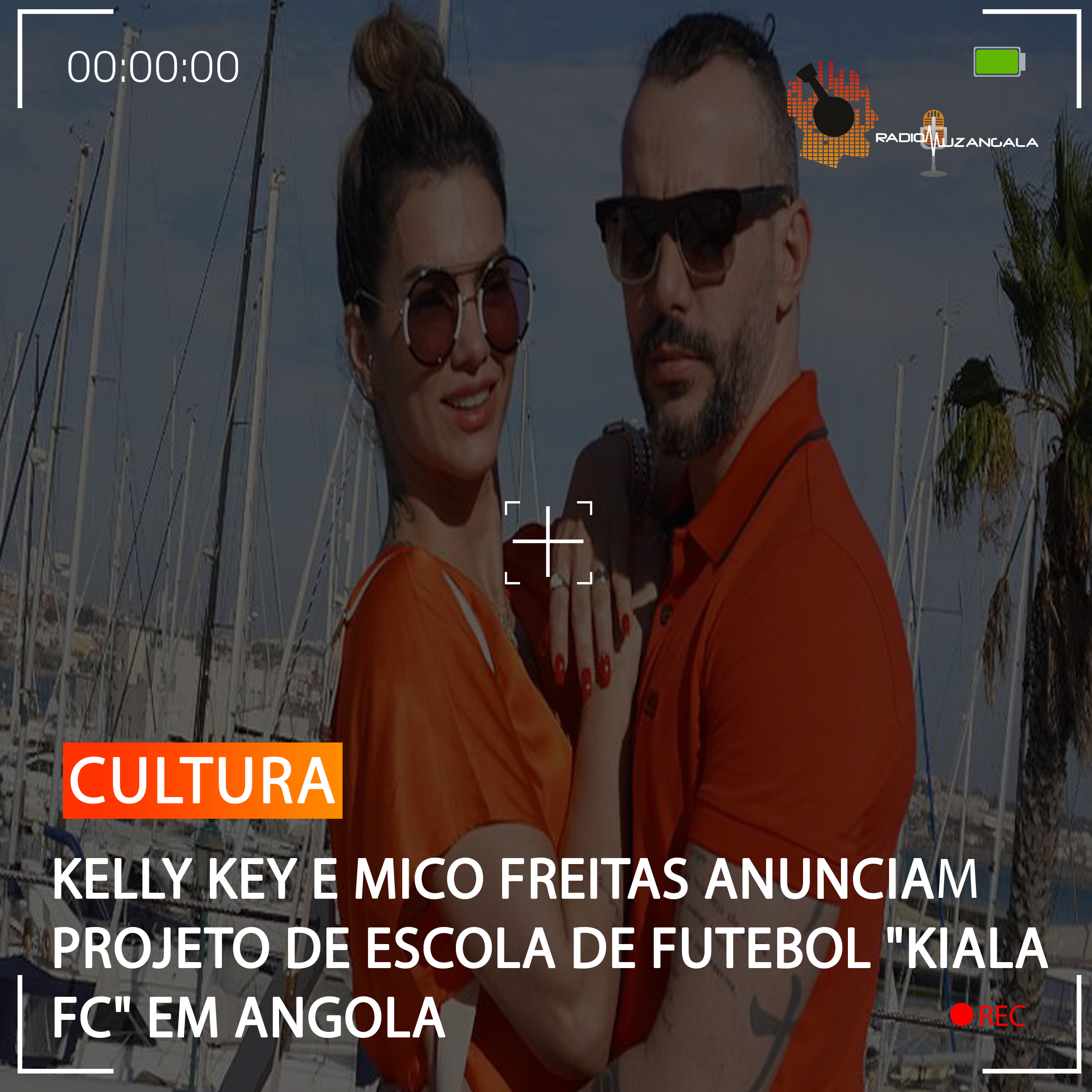  KELLY KEY E MICO FREITAS ANUNCIAM PROJETO DE ESCOLA DE FUTEBOL “KIALA FC” EM ANGOLA