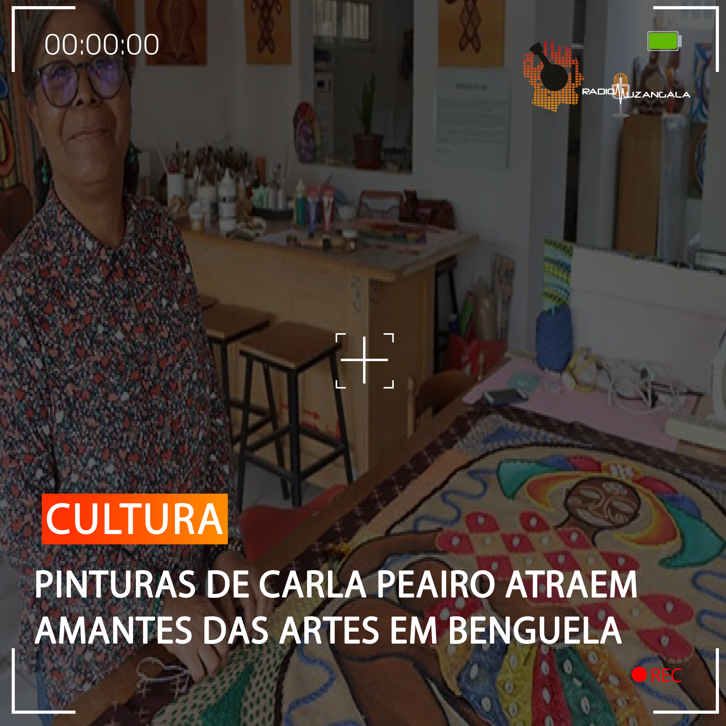  PINTURAS DE CARLA PEAIRO ATRAEM AMANTES DAS ARTES EM BENGUELA