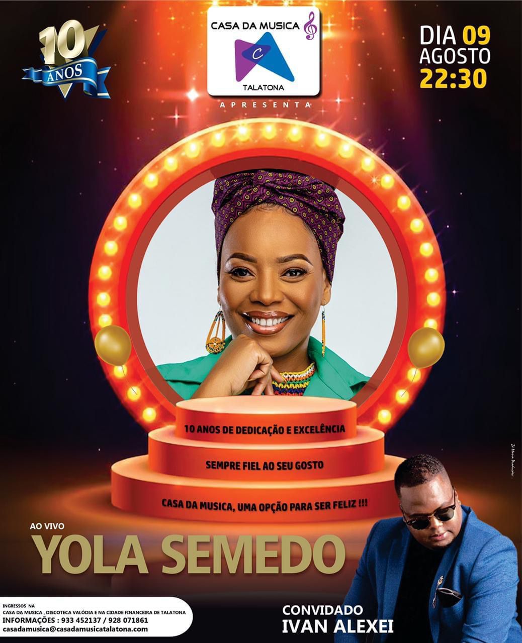  10 ANOS COM SHOW AO VIVO DE YOLA SEMEDO & IVAN ALEKXE