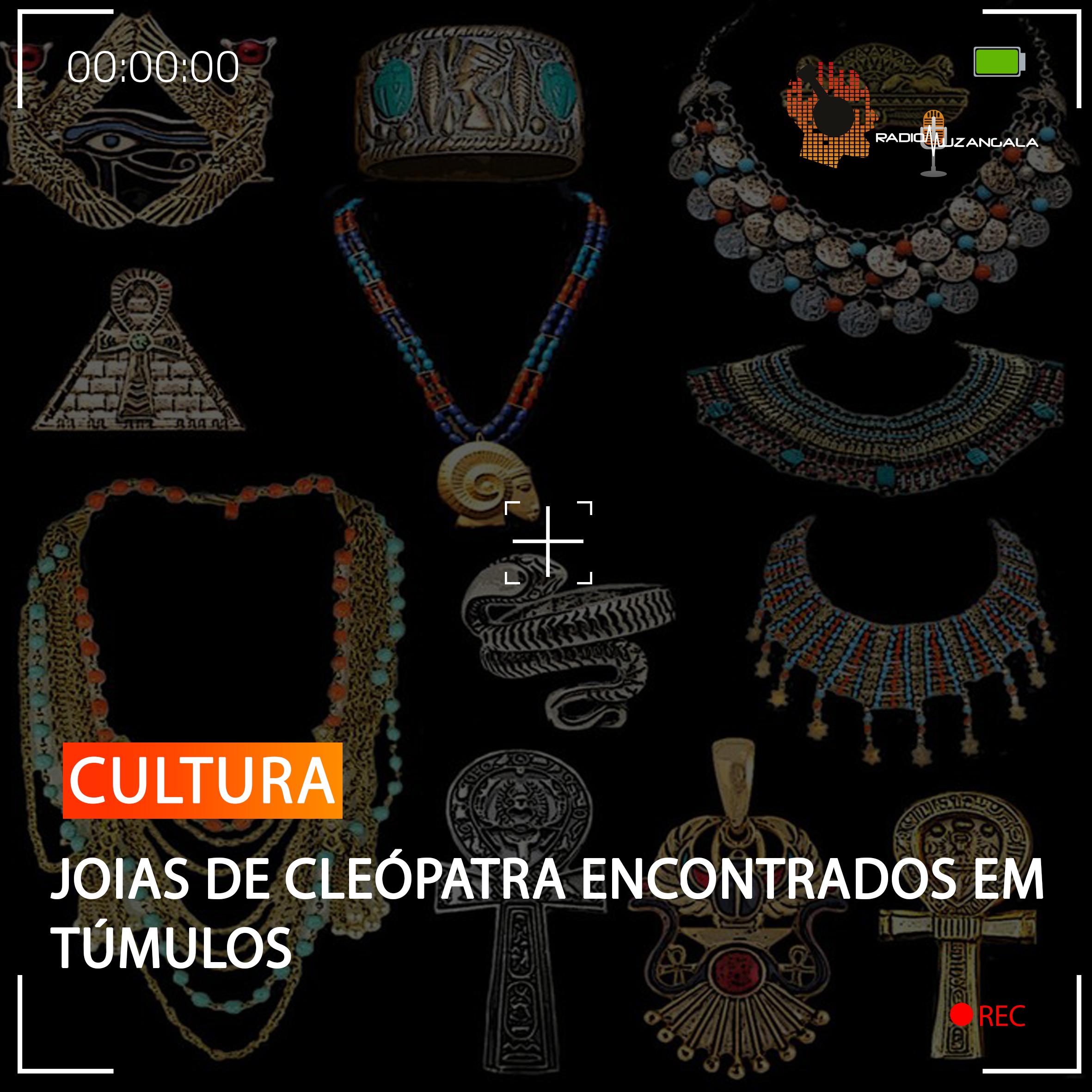  JOIAS DE CLEÓPATRA ENCONTRADOS EM TÚMULOS