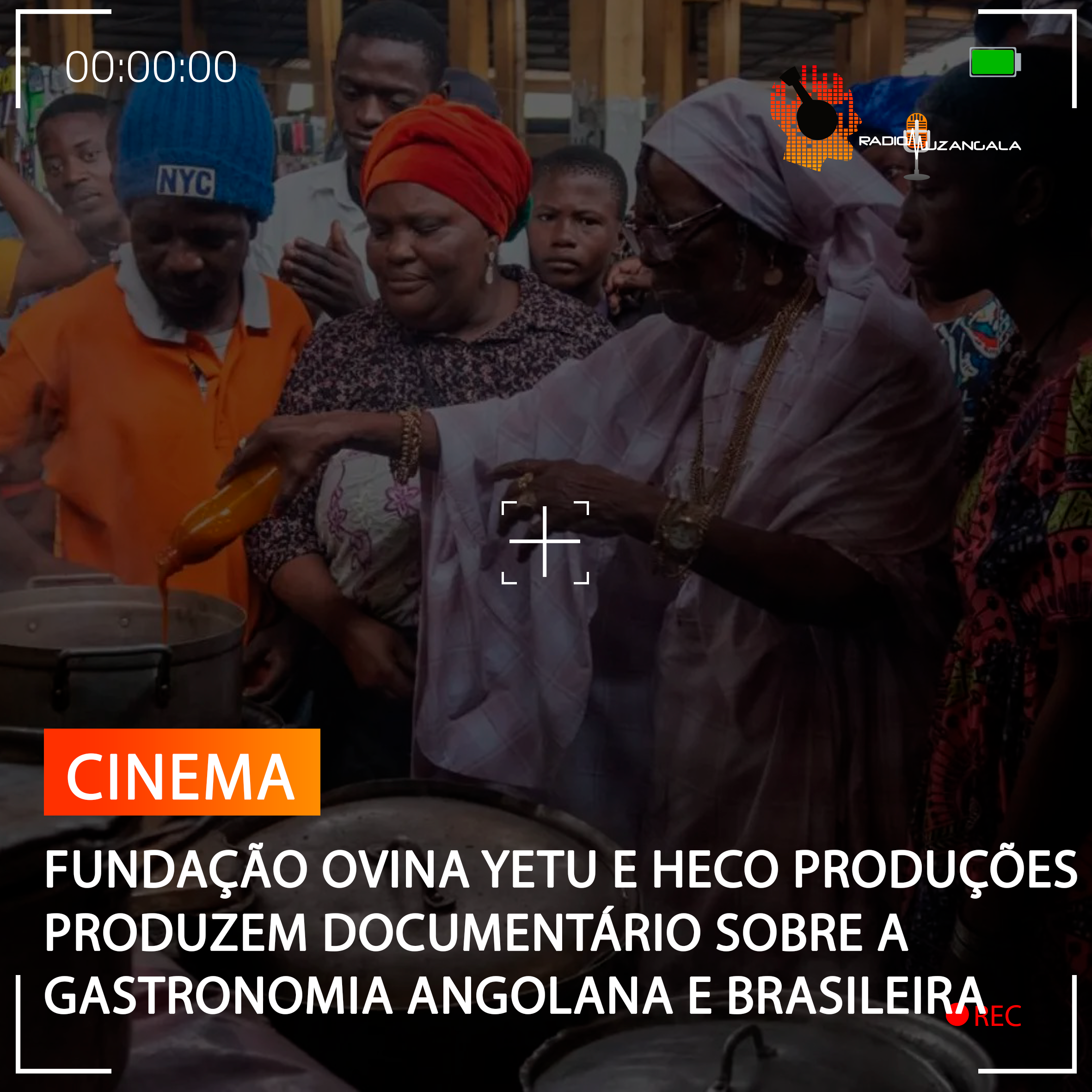  FUNDAÇÃO OVINA YETU E HECO PRODUÇÕES UNEM-SE PARA DOCUMENTÁRIO SOBRE GASTRONOMIA BRASILEIRA E ANGOLANA