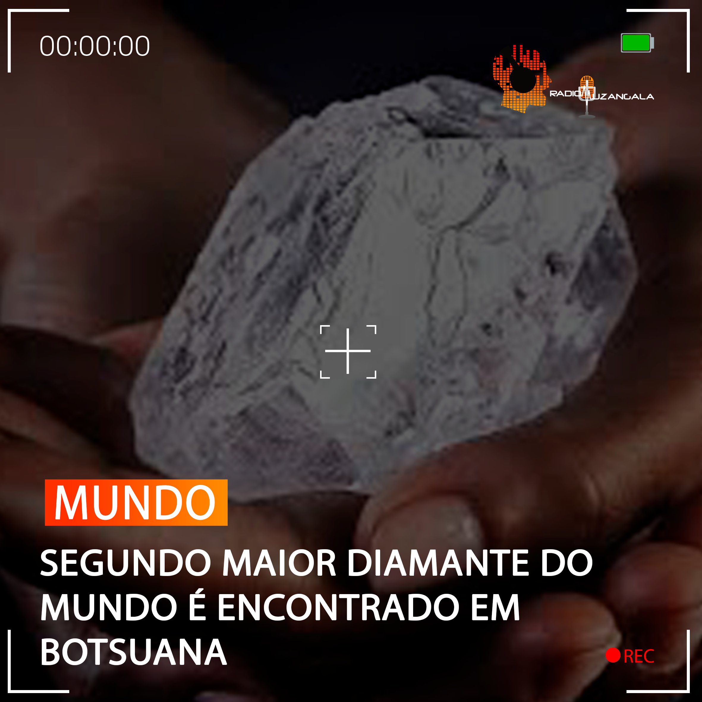  SEGUNDO MAIOR DIAMANTE DO MUNDO É ENCONTRADO NO BOTSUANA