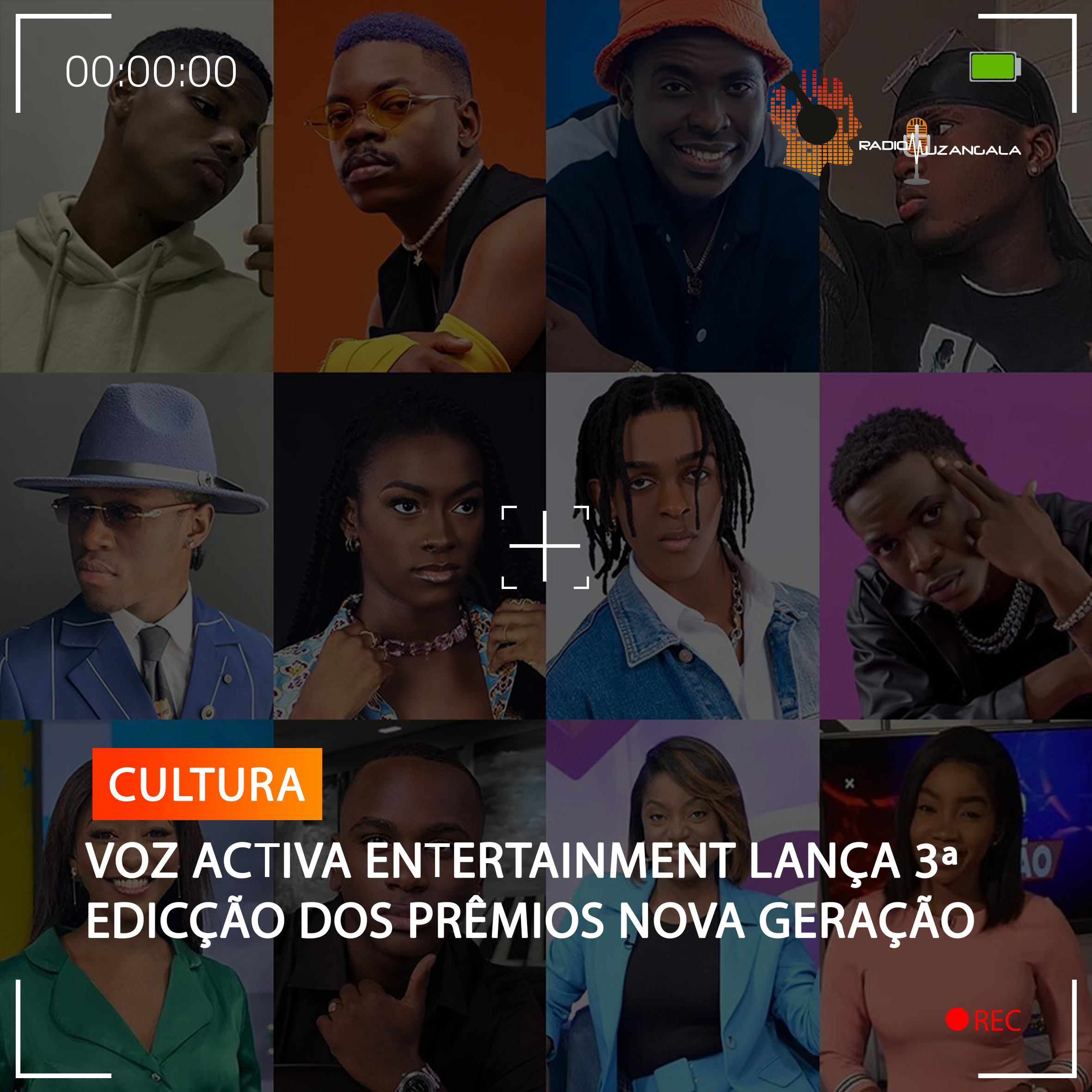  VOZ ACTIVA ENTERTAINMENT LANÇA 3ª EDICÇÃO DOS PRÊMIOS NOVA GERAÇÃO