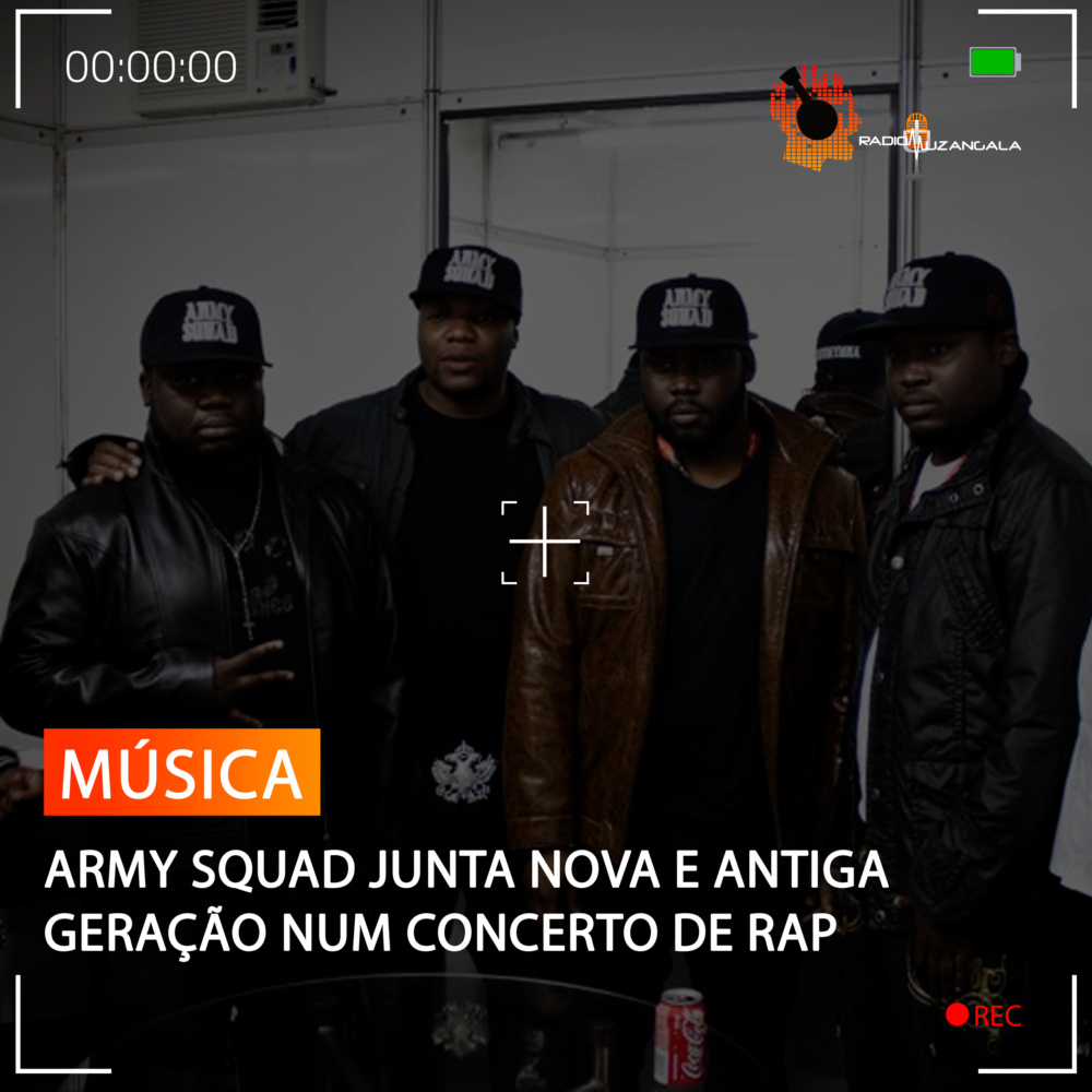 Army Rapper Teams ARMY SQUAD JUNTA NOVA E ANTIGA GERAÇÃO NUM CONCERTO DE RAP - Rádio ...