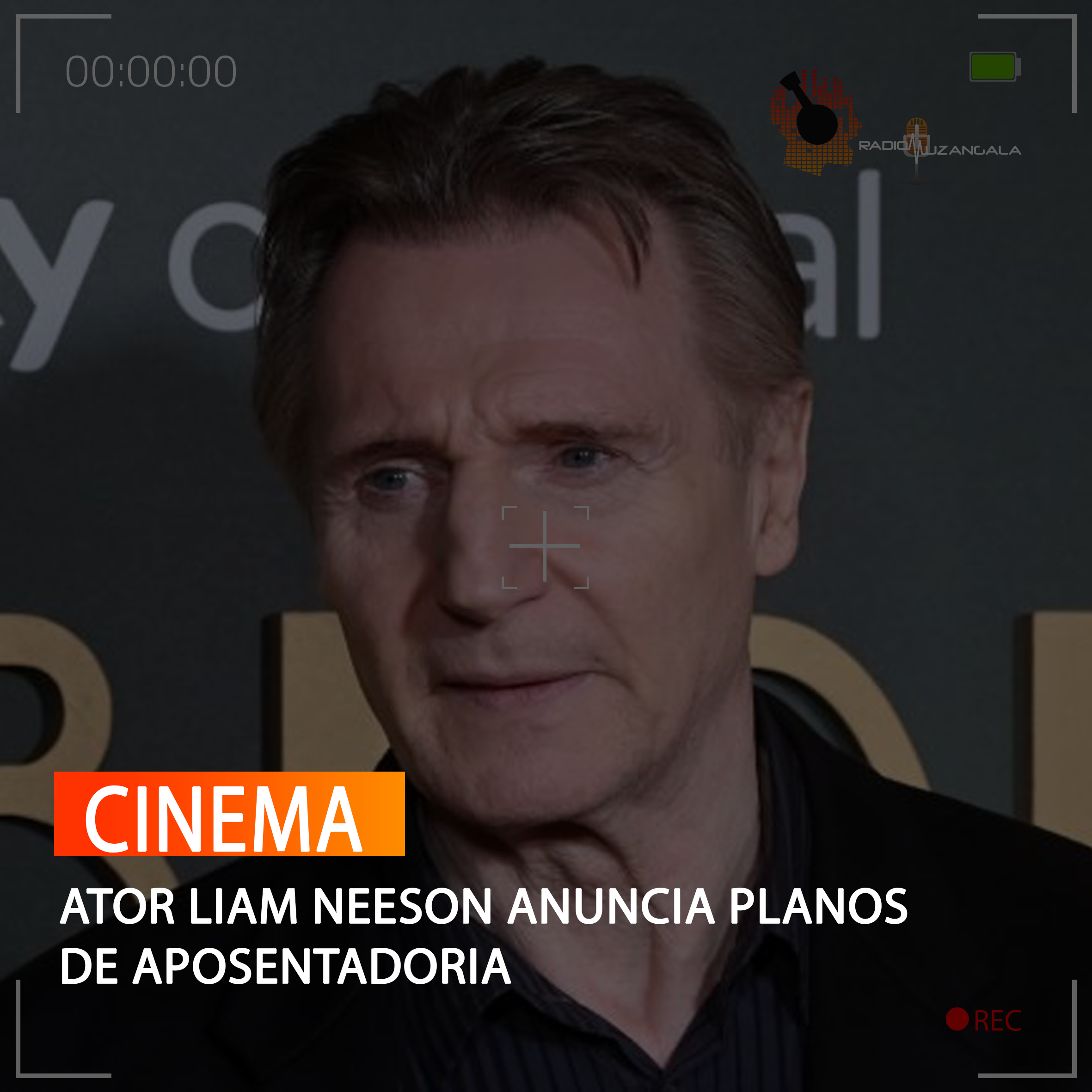  ATOR LIAM NEESON ANUNCIA PLANOS DE APOSENTADORIA