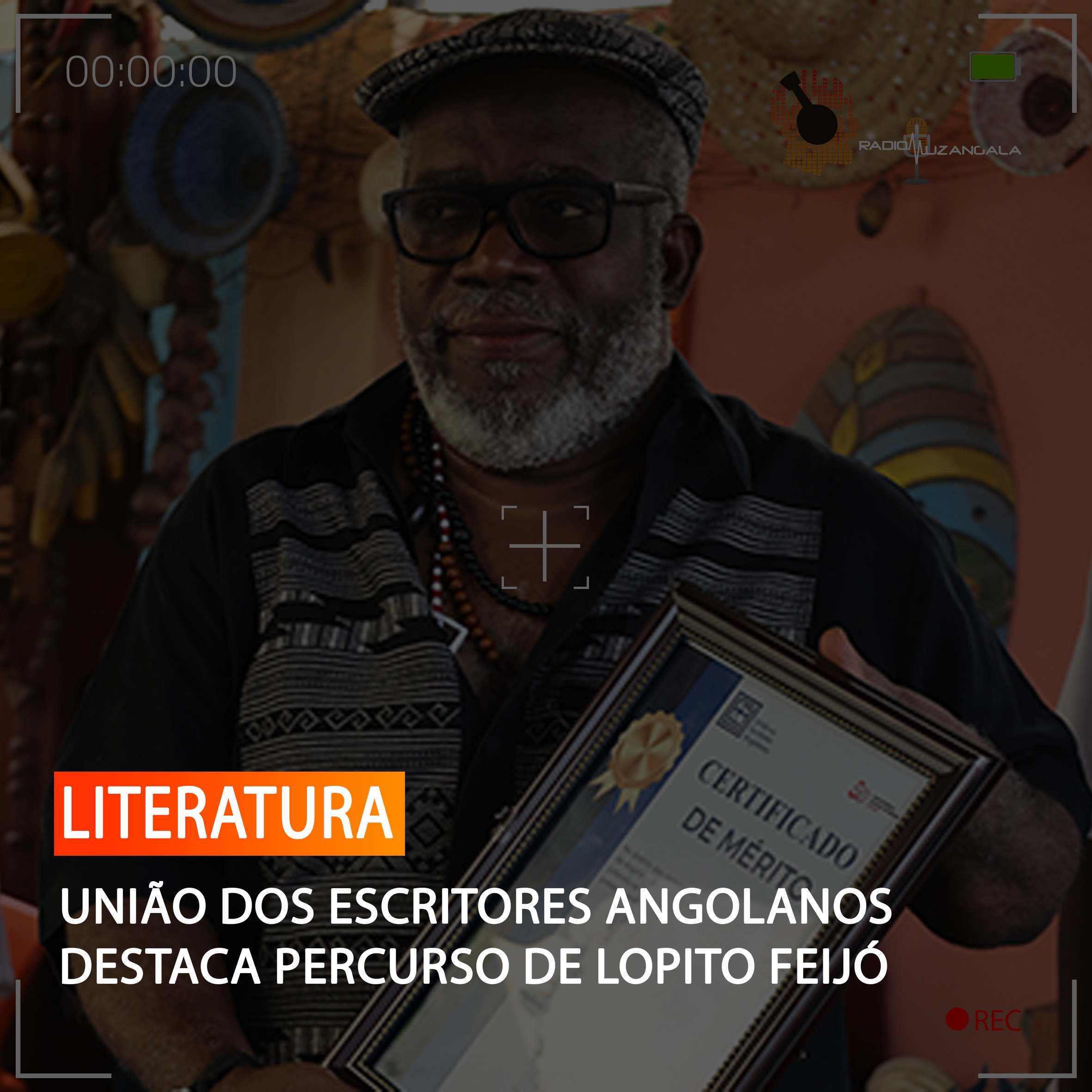 UNIÃO DOS ESCRITORES ANGOLANOS DESTACA PERCURSO DE LOPITO FEIJÓ
