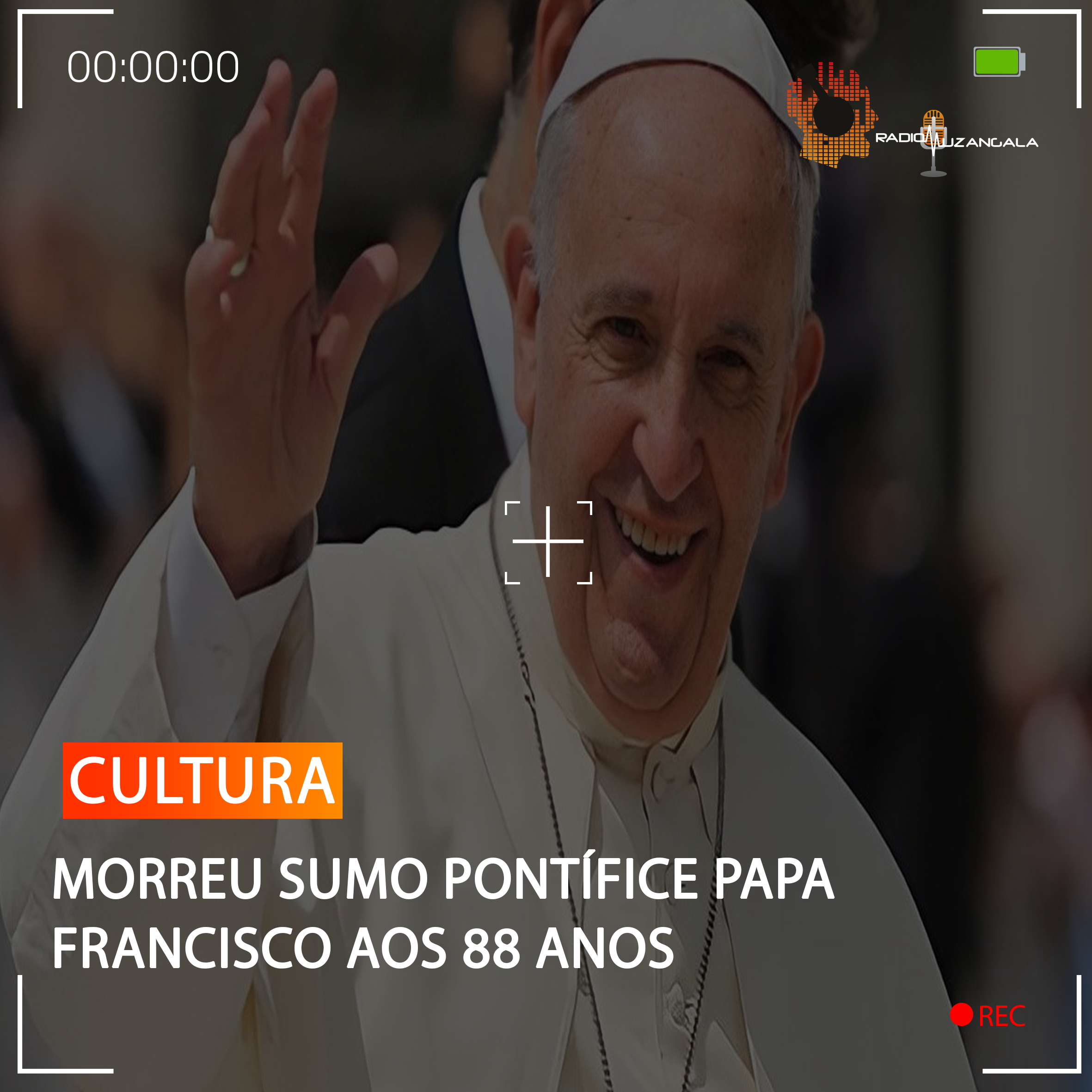  MORREU SUMO PONTÍFICE PAPA FRANCISCO AOS 88 ANOS