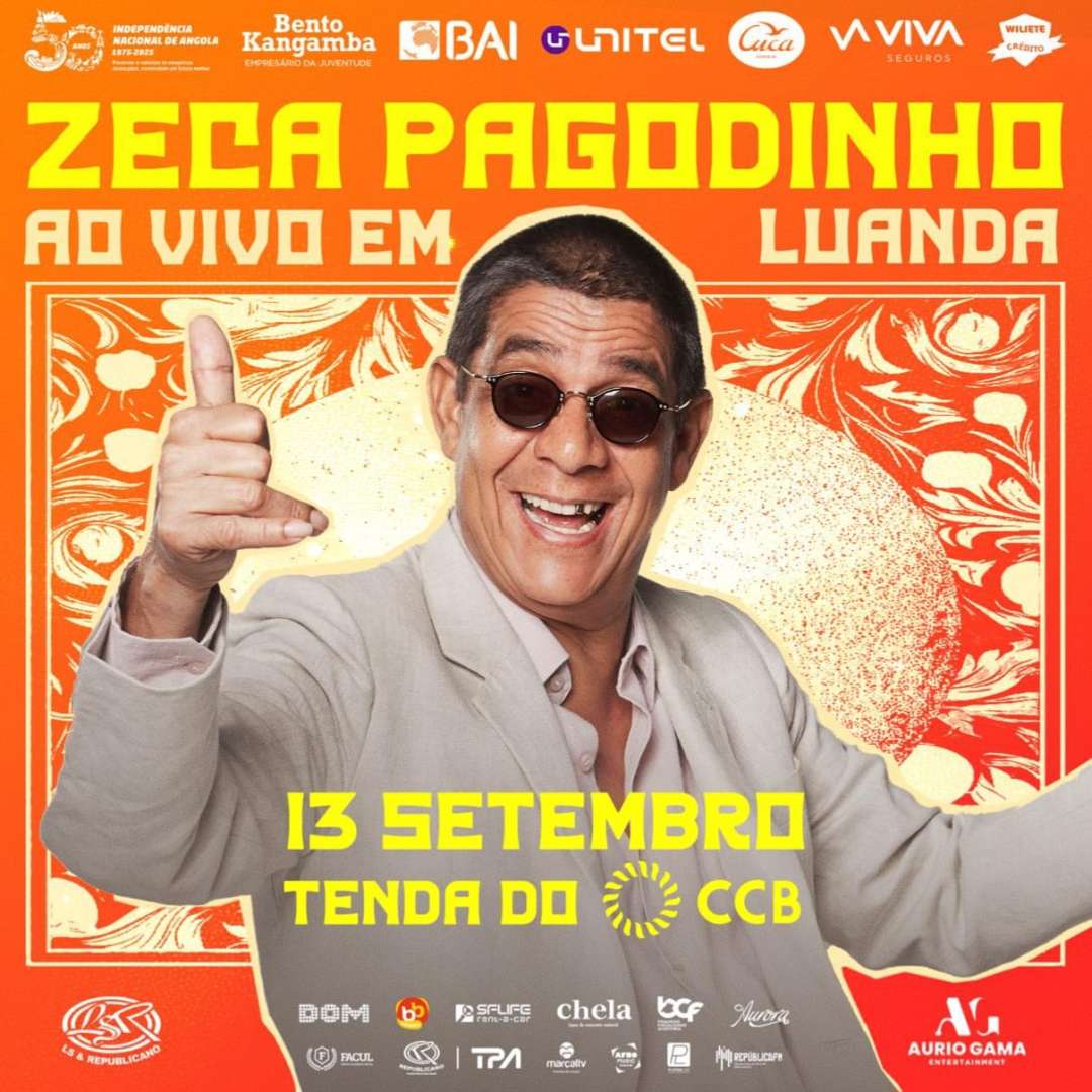  ZECA PAGODINHO AO VIVO EM LUANDA