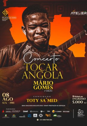 CONCERTO TOCAR ANGOLA COM MÁRIO GOMES