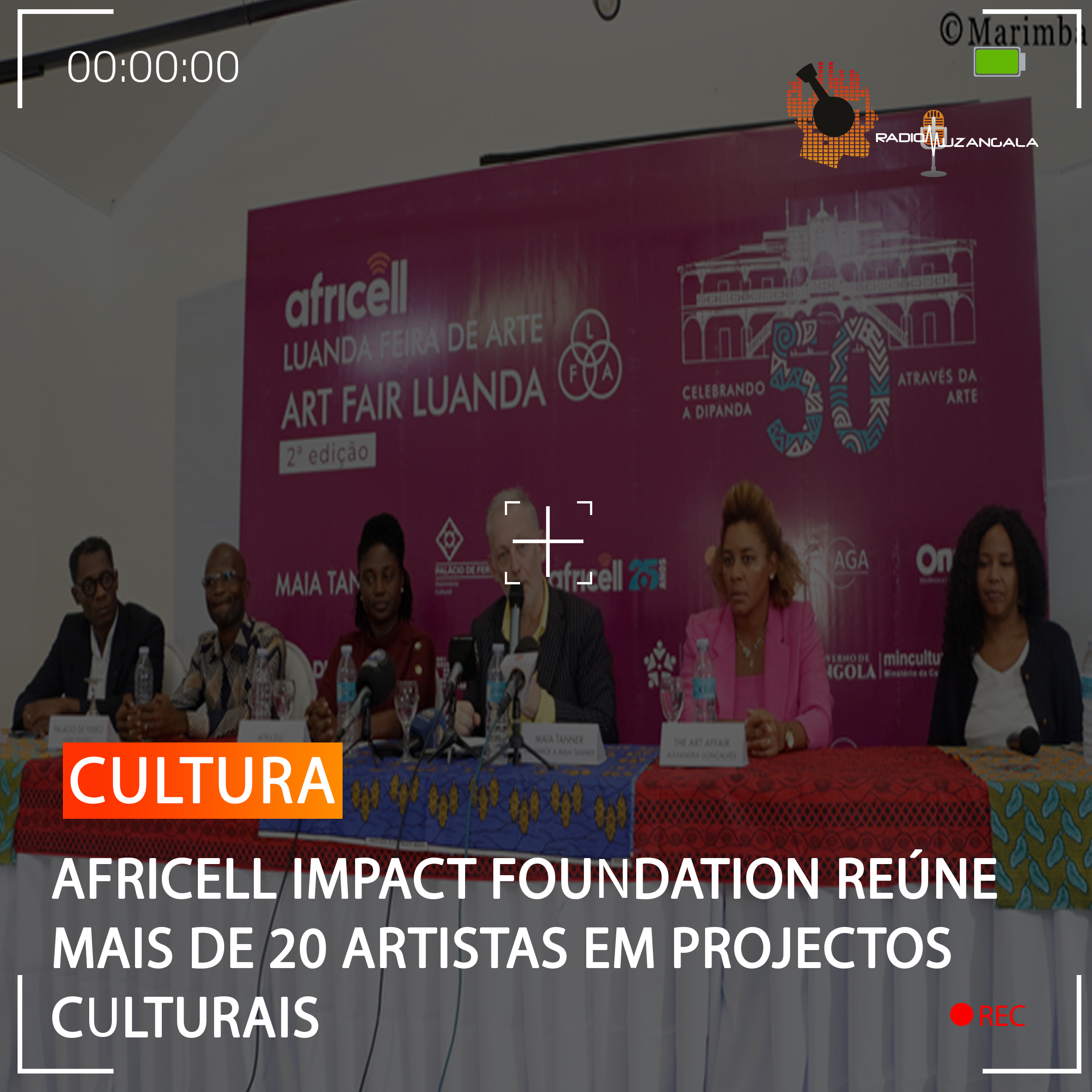  AFRICELL IMPACT FOUNDATION REÚNE MAIS DE 20 ARTISTAS EM PROJECTOS CULTURAIS
