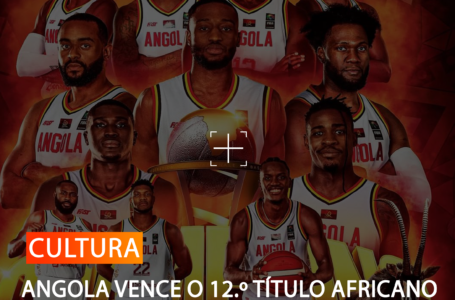 Selecção angolana, vencedor do Afrobasket 2025