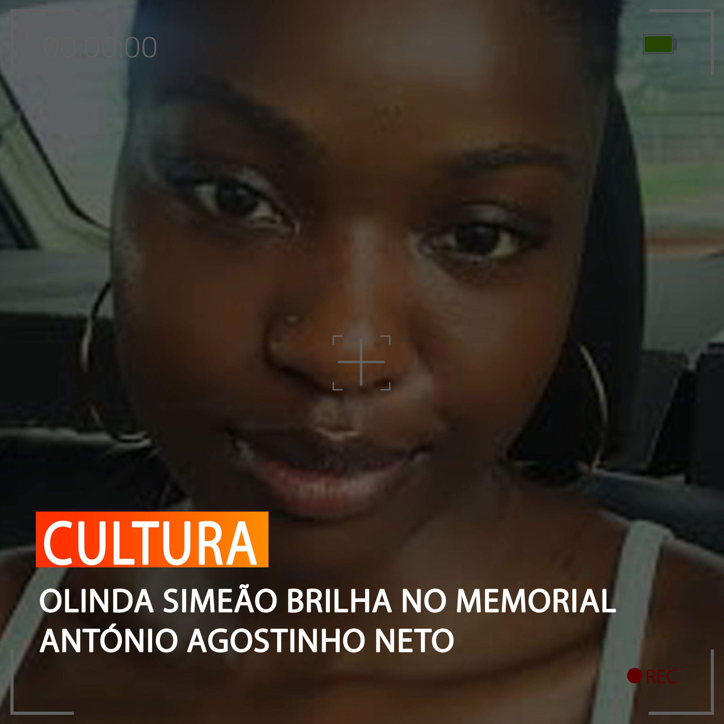  OLINDA SIMEÃO BRILHA NO MEMORIAL ANTÓNIO AGOSTINHO NETO