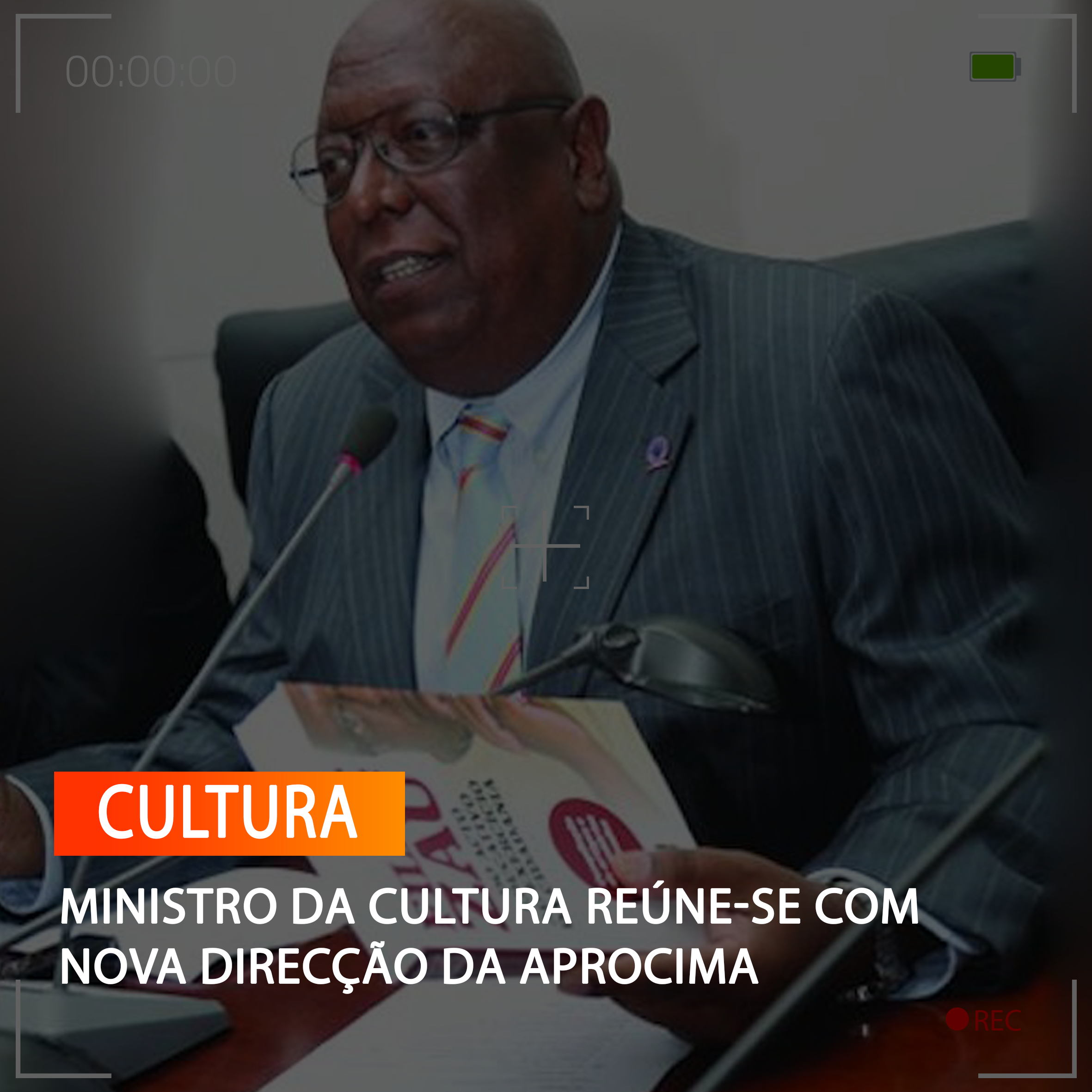 MINISTRO DA CULTURA REÚNE-SE COM NOVA DIRECÇÃO DA APROCIMA