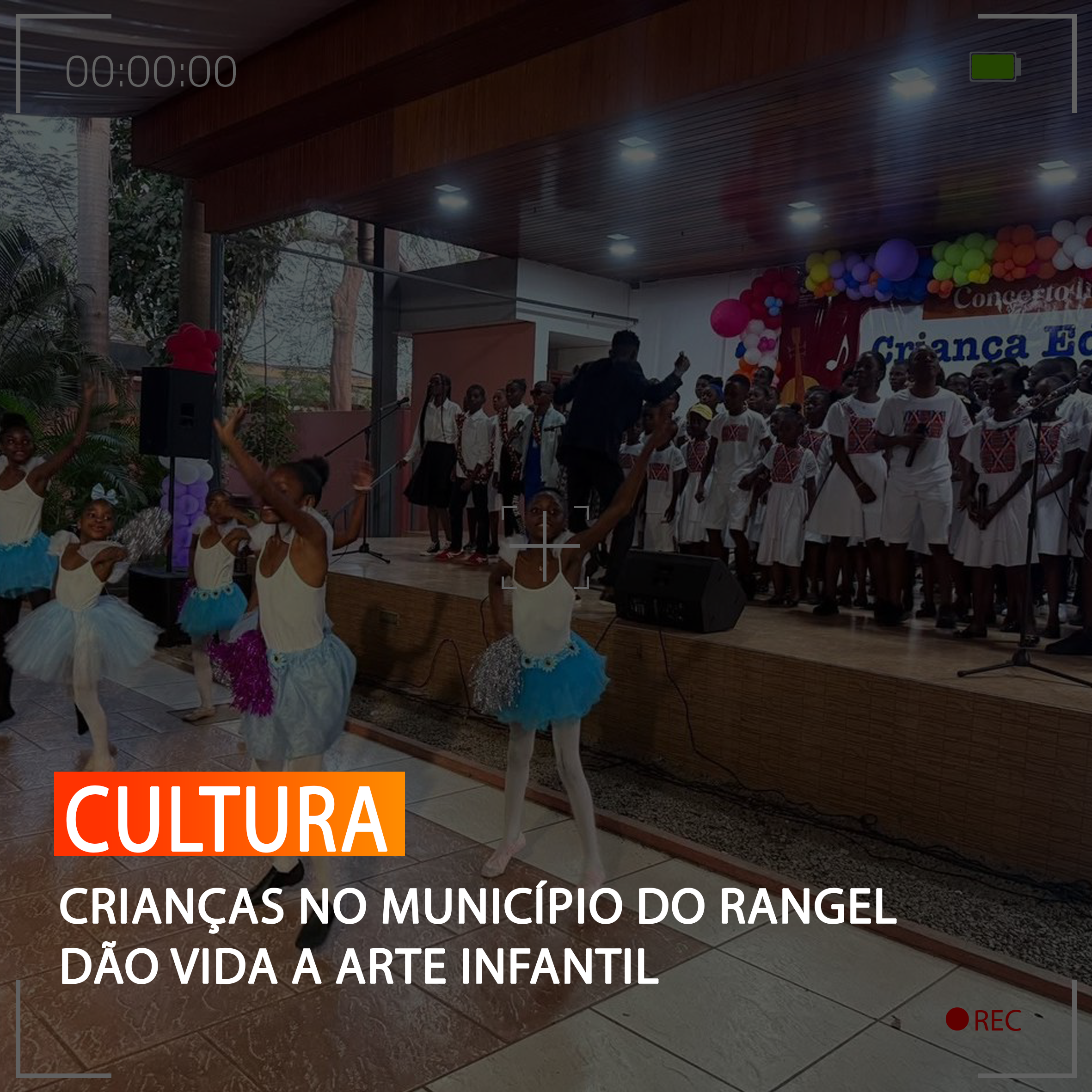  CRIANÇAS NO MUNICÍPIO DO RANGEL DÃO VIDA A ARTE INFANTIL