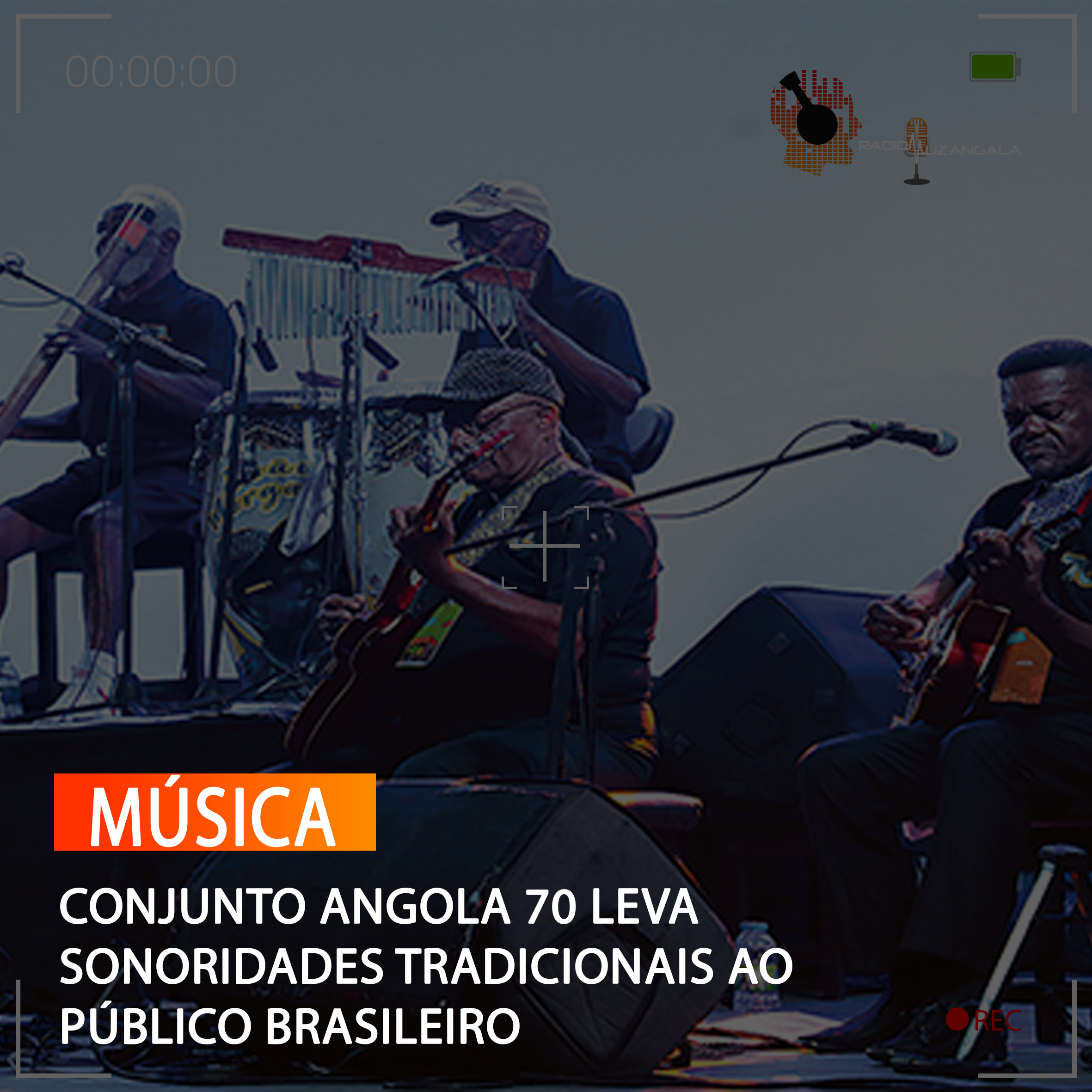 CONJUNTO ANGOLA 70 LEVA SONORIDADES TRADICIONAIS AO PÚBLICO BRASILEIRO
