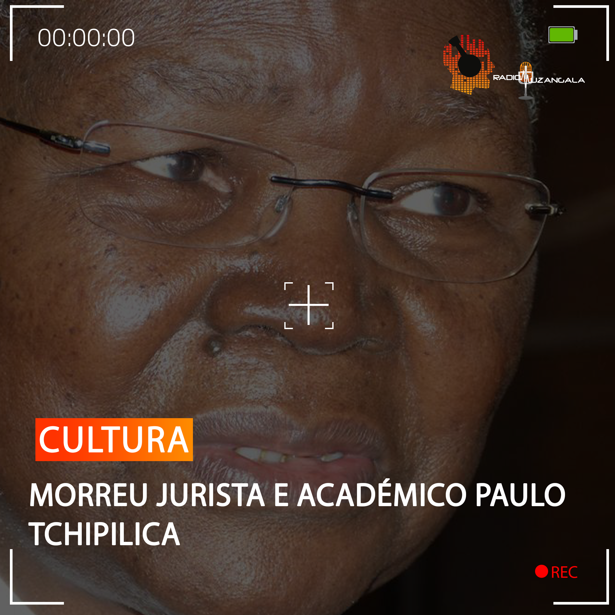MORREU JURISTA E ACADÉMICO PAULO TCHIPILICA