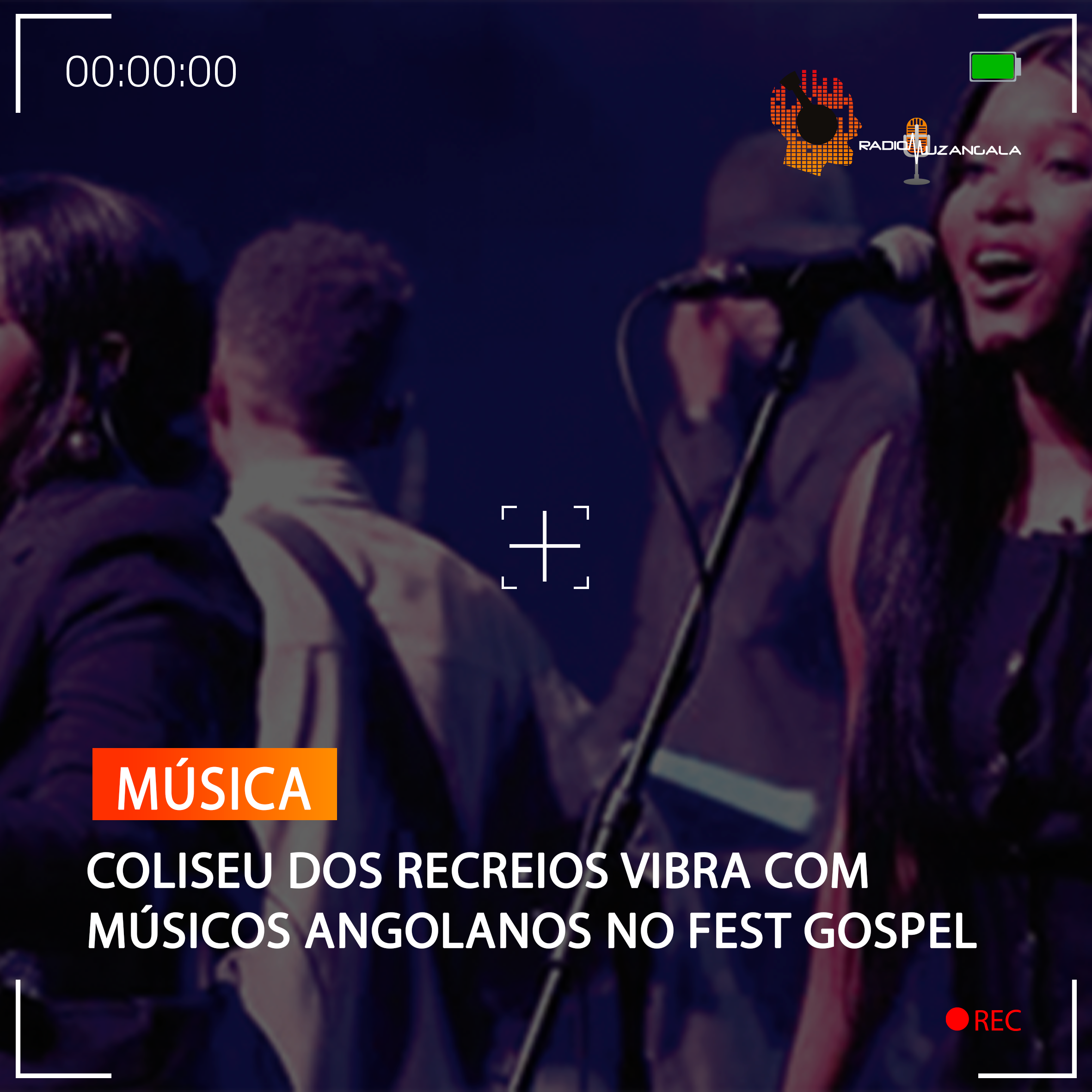 COLISEU DOS RECREIOS VIBRA COM MÚSICOS ANGOLANOS NO FEST GOSPEL