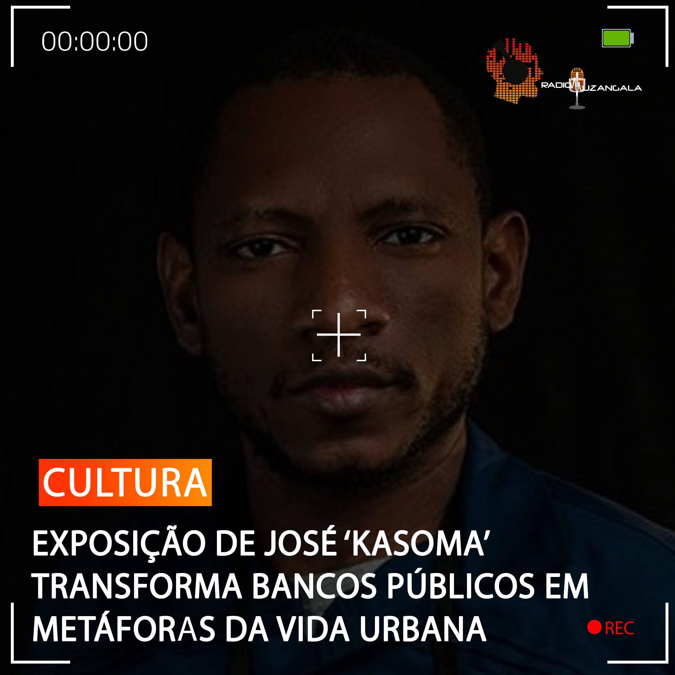 EXPOSIÇÃO DE JOSÉ ‘KASOMA’ TRANSFORMA BANCOS PÚBLICOS EM METÁFORAS DA VIDA URBANA