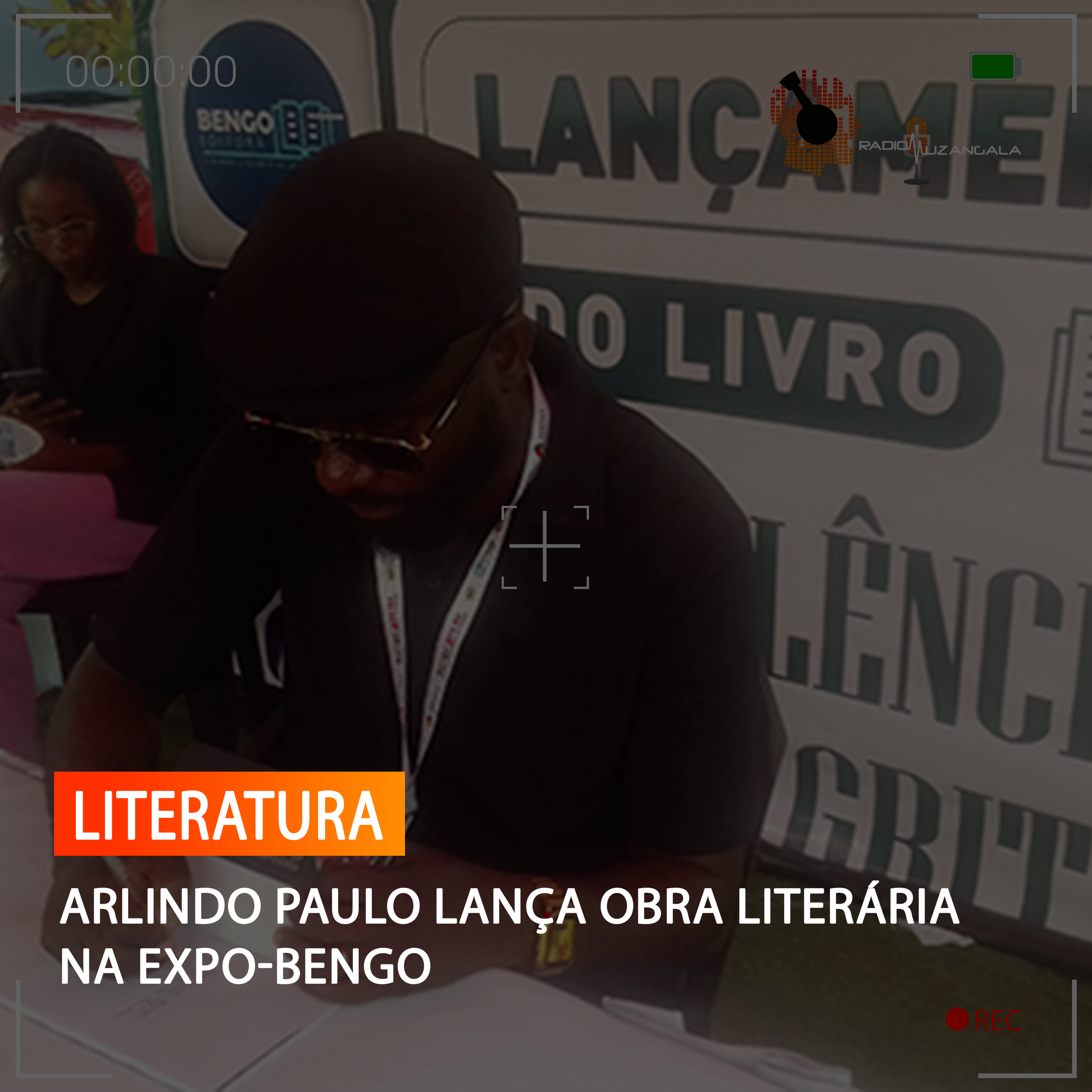  ARLINDO PAULO LANÇA OBRA LITERÁRIA NA EXPO-BENGO