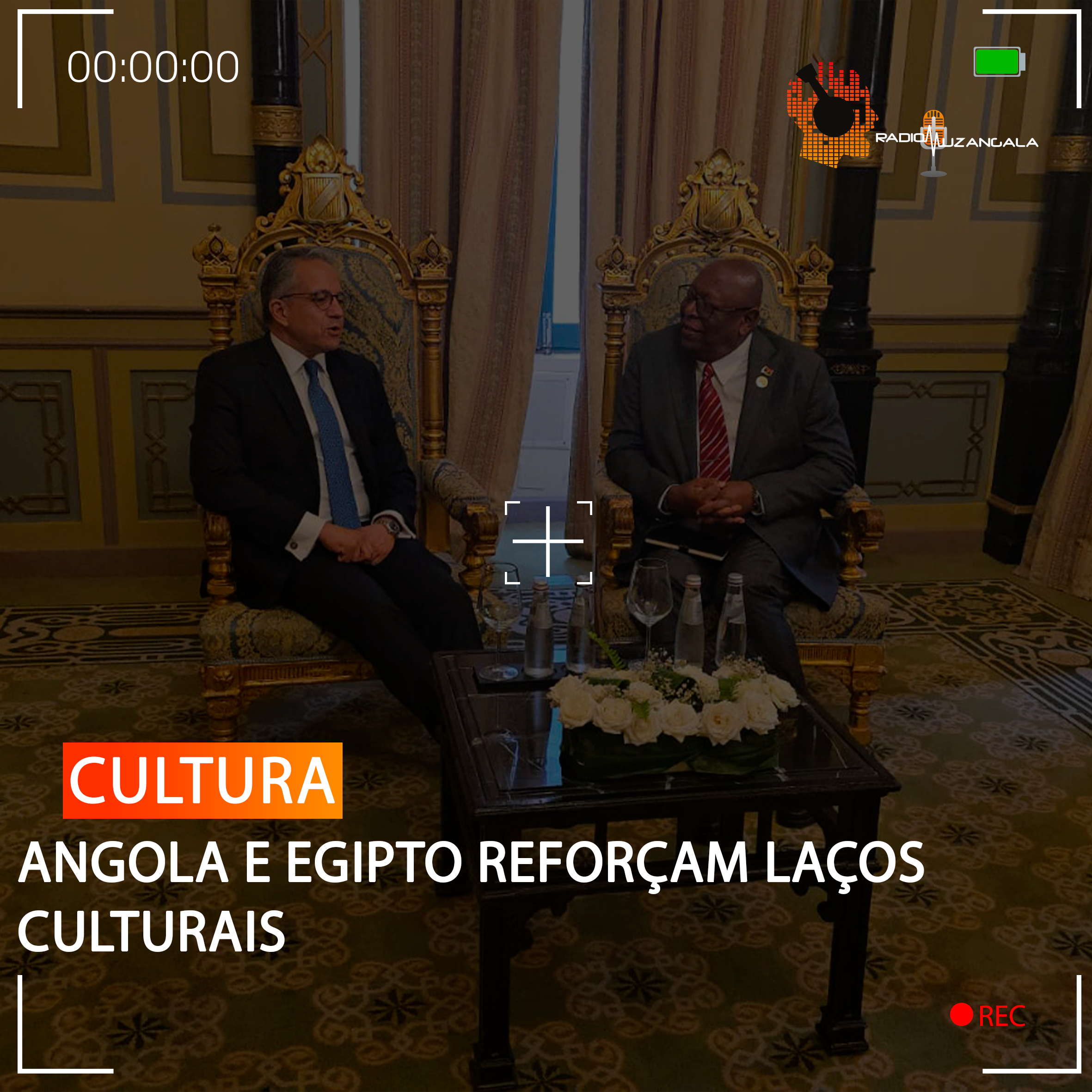 ANGOLA E EGIPTO REFORÇAM LAÇOS CULTURAIS