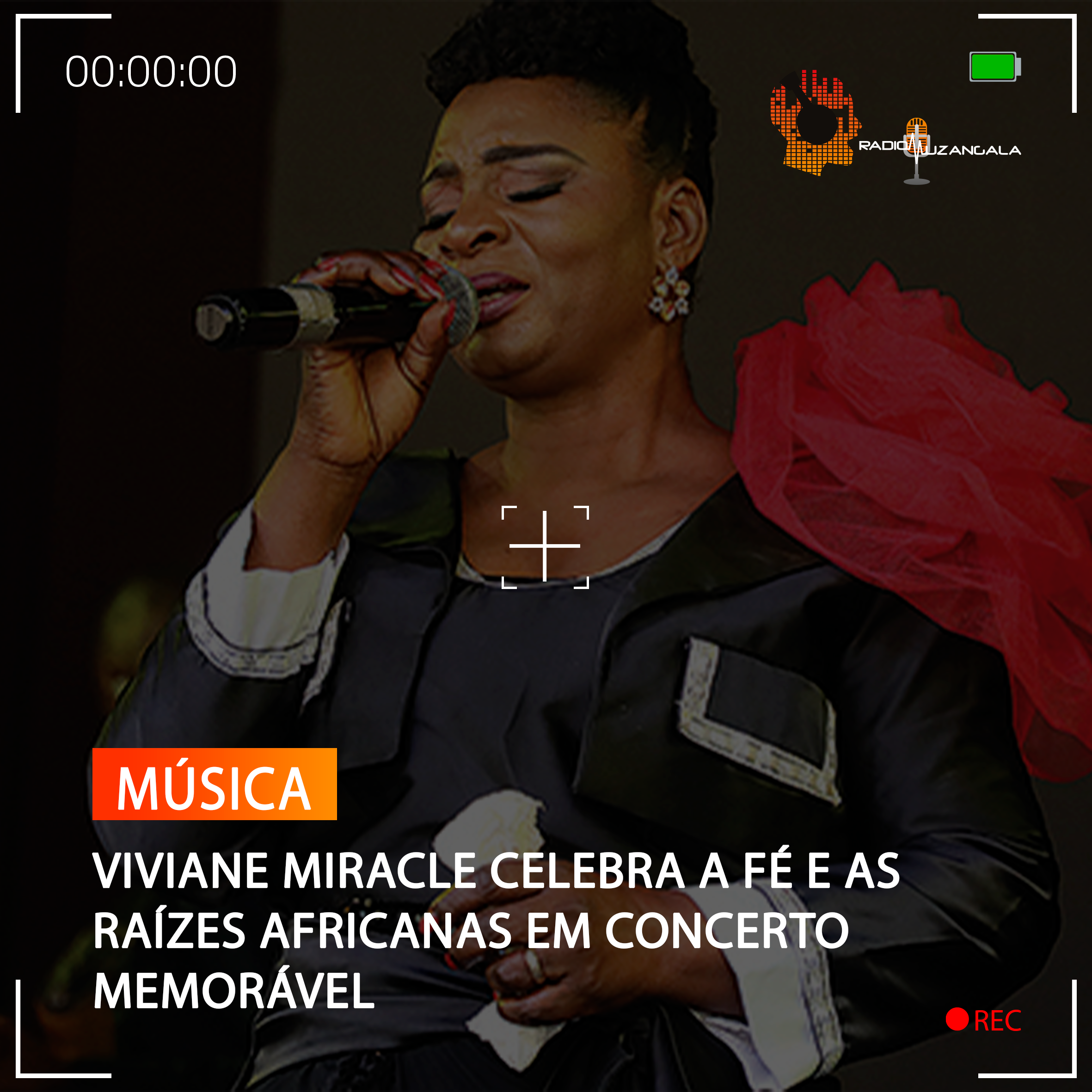  VIVIANE MIRACLE CELEBRA A FÉ E AS RAÍZES AFRICANAS EM CONCERTO MEMORÁVEL