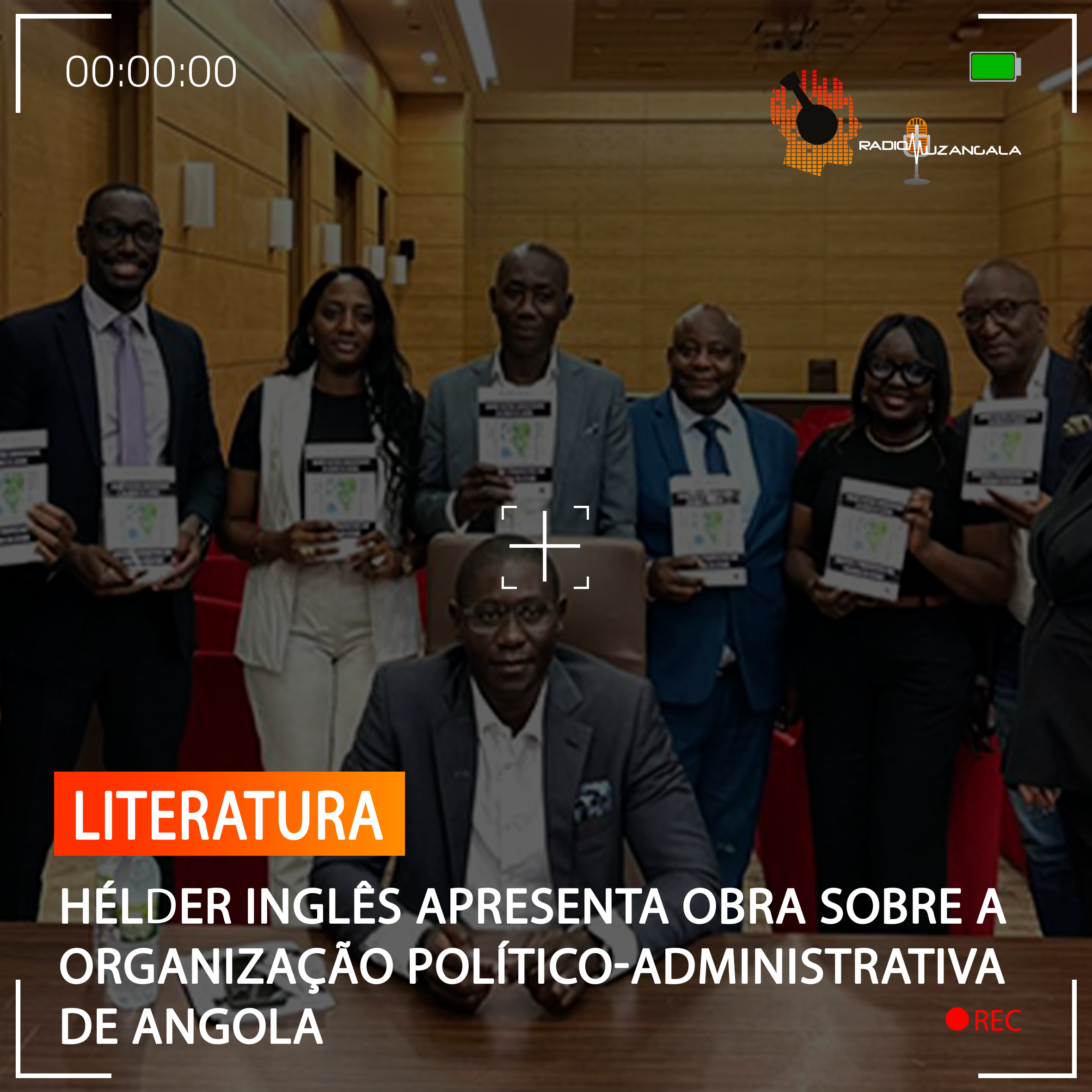  HÉLDER INGLÊS APRESENTA OBRA SOBRE A ORGANIZAÇÃO POLÍTICO-ADMINISTRATIVA DE ANGOLA