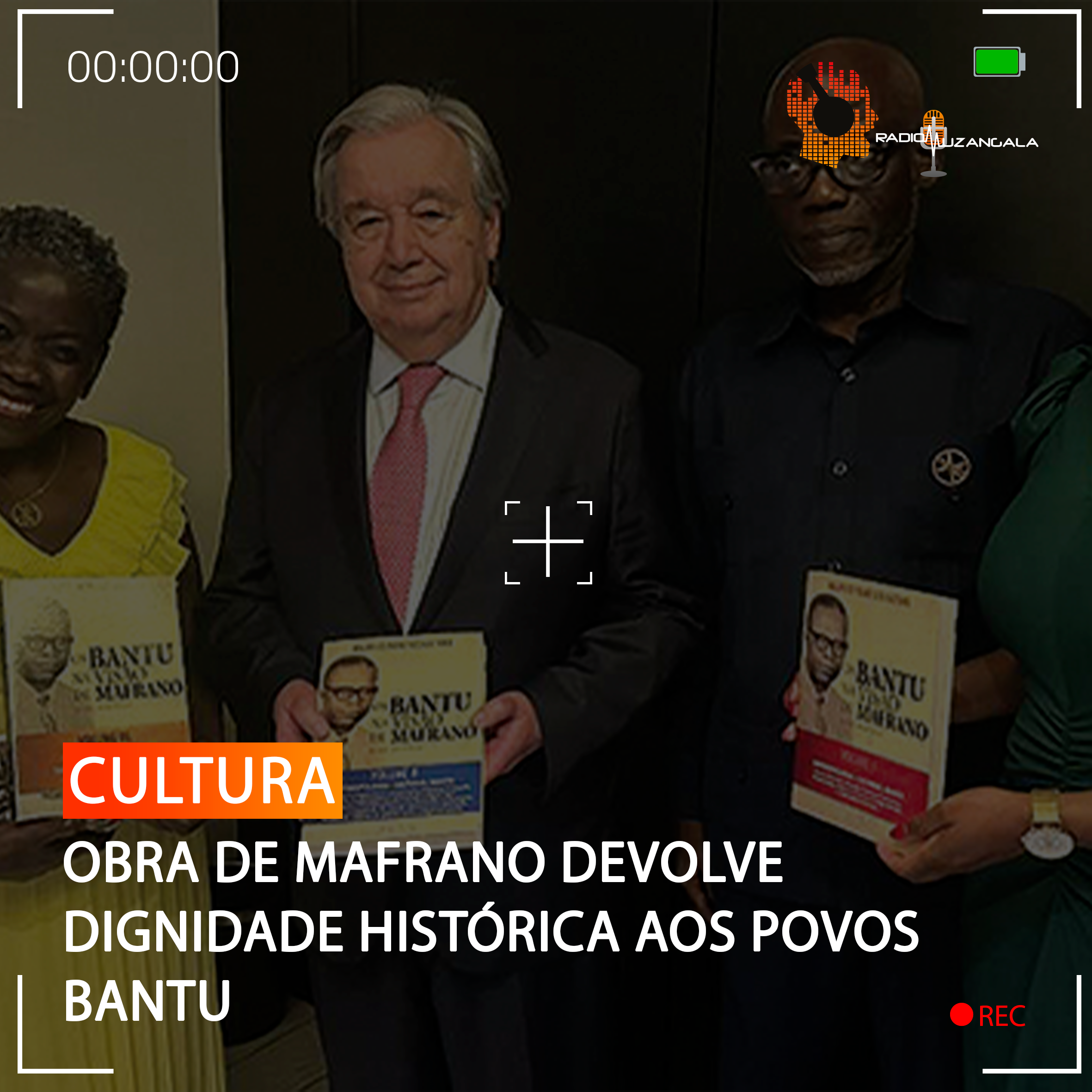  OBRA DE MAFRANO DEVOLVE DIGNIDADE HISTÓRICA AOS POVOS BANTU