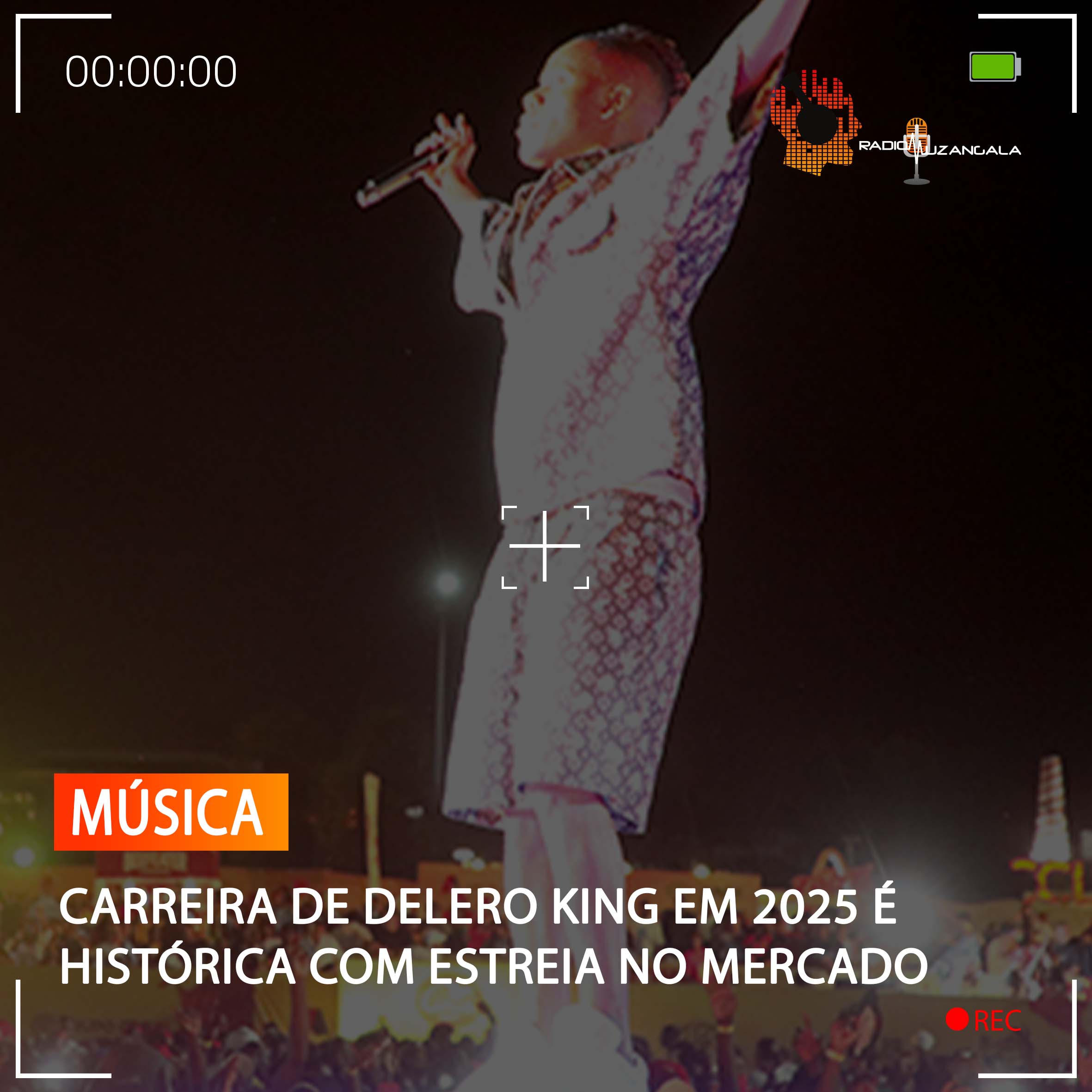  CARREIRA DE DELERO KING EM 2025 É HISTÓRICA COM ESTREIA NO MERCADO