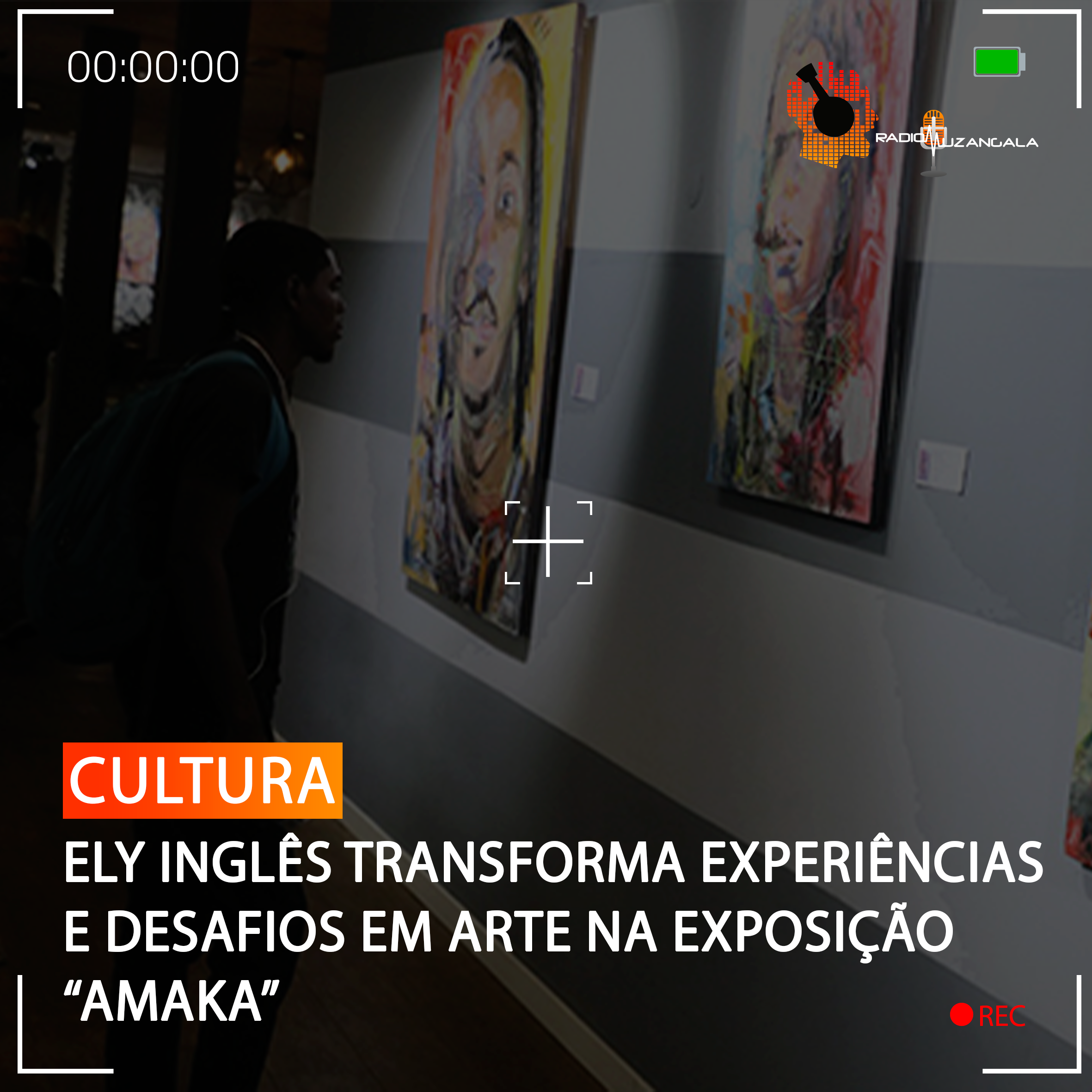  ELY INGLÊS TRANSFORMA EXPERIÊNCIAS E DESAFIOS EM ARTE NA EXPOSIÇÃO “AMAKA”