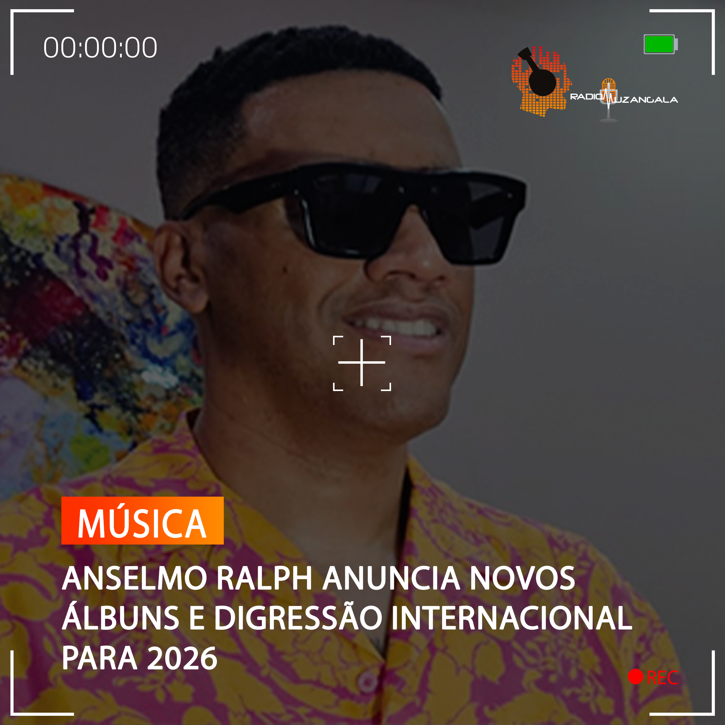  ANSELMO RALPH ANUNCIA NOVOS ÁLBUNS E DIGRESSÃO INTERNACIONAL PARA 2026