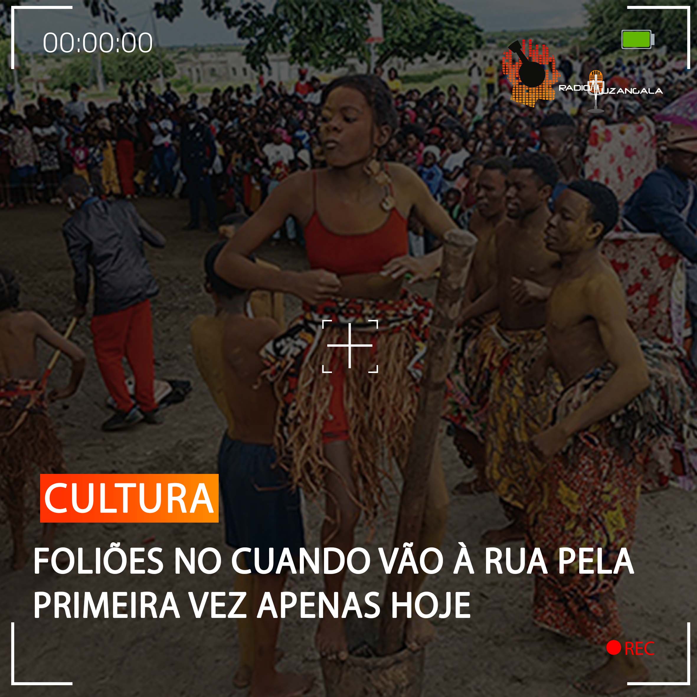  FOLIÕES NO CUANDO VÃO À RUA PELA PRIMEIRA VEZ APENAS HOJE