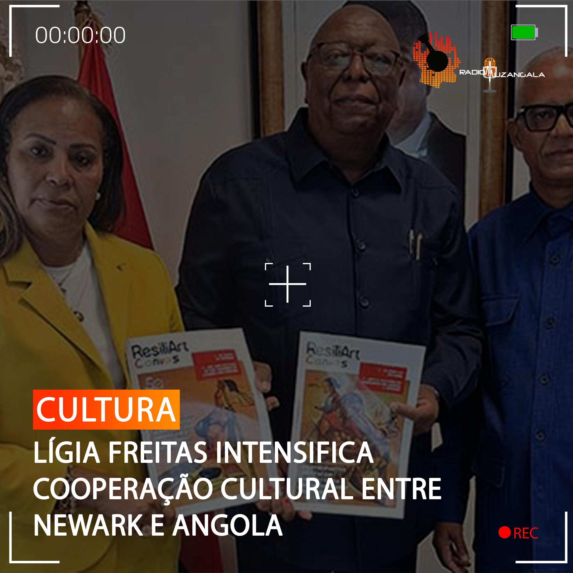  LÍGIA FREITAS INTENSIFICA COOPERAÇÃO CULTURAL ENTRE NEWARK E ANGOLA