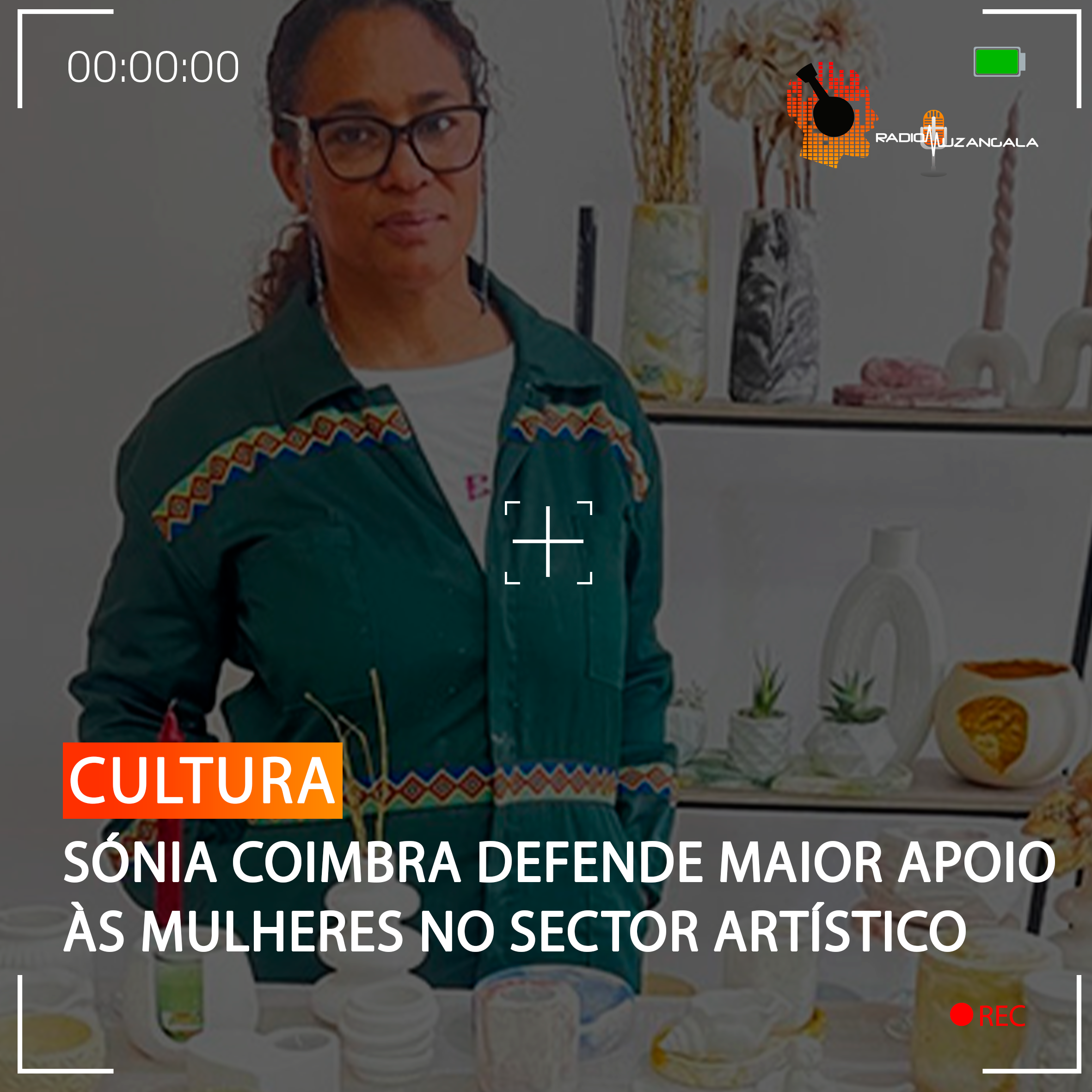  SÓNIA COIMBRA DEFENDE MAIOR APOIO ÀS MULHERES NO SECTOR ARTÍSTICO