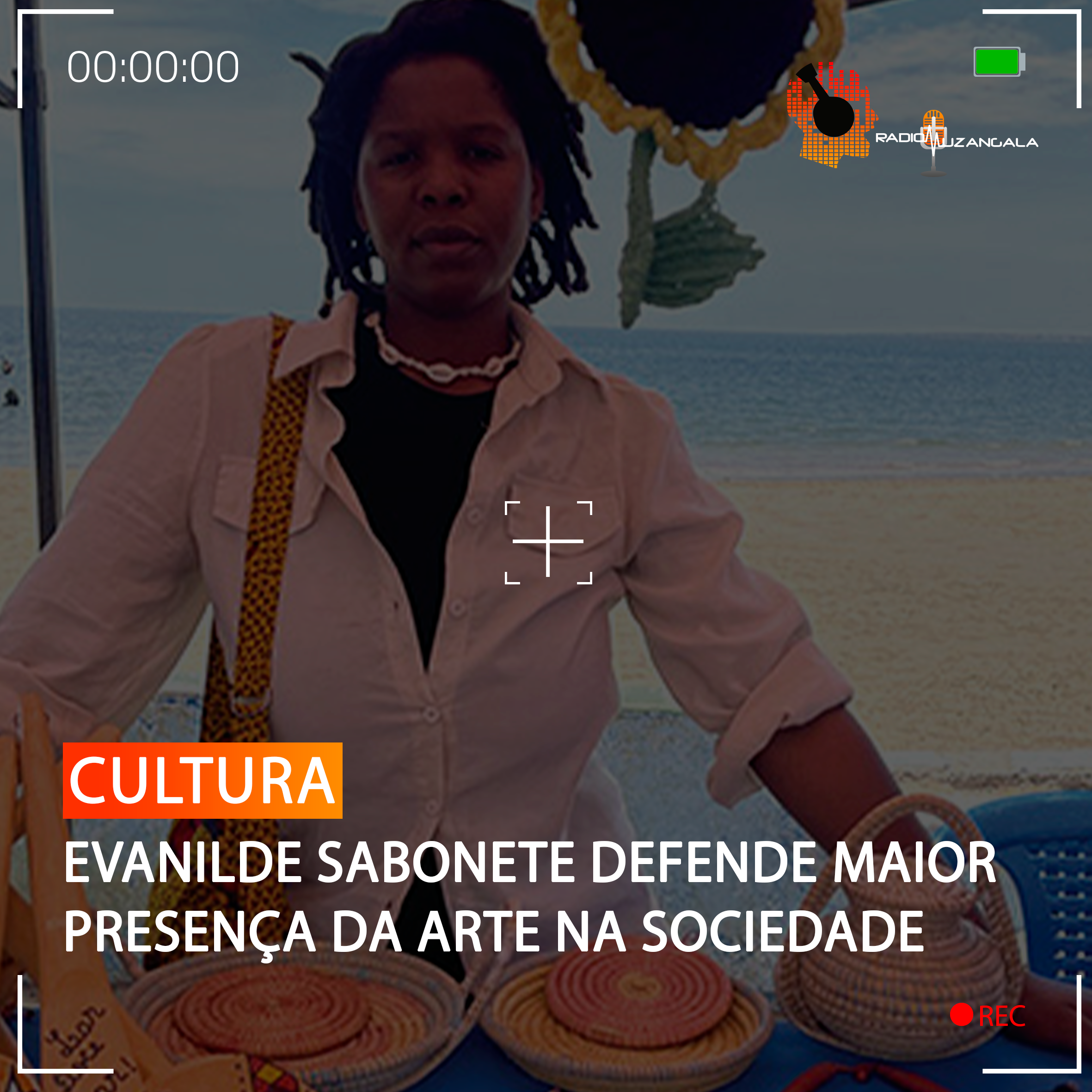  EVANILDE SABONETE DEFENDE MAIOR PRESENÇA DA ARTE NA SOCIEDADE