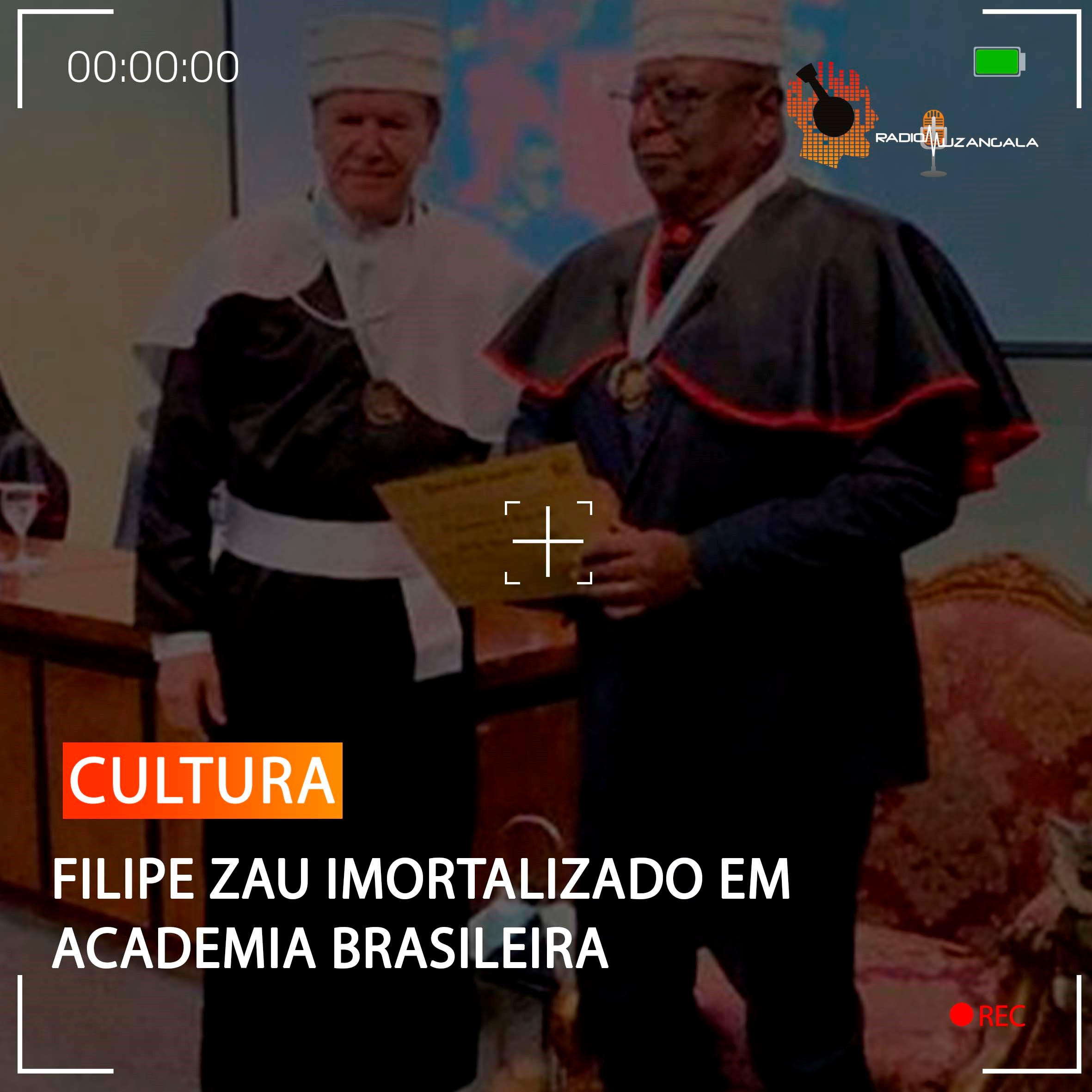  FILIPE ZAU IMORTALIZADO EM ACADEMIA BRASILEIRA