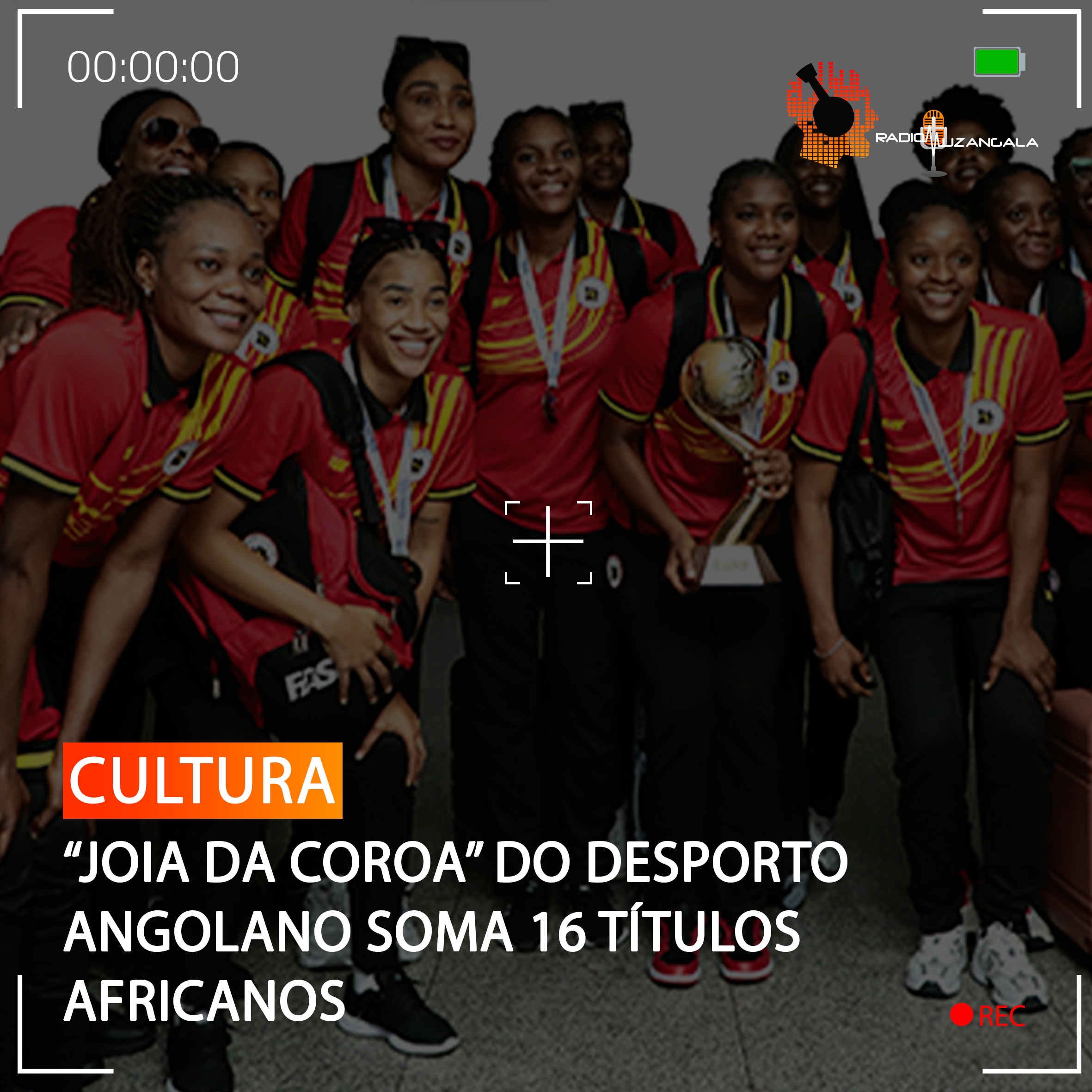  “JOIA DA COROA” DO DESPORTO ANGOLANO SOMA 16 TÍTULOS AFRICANOS
