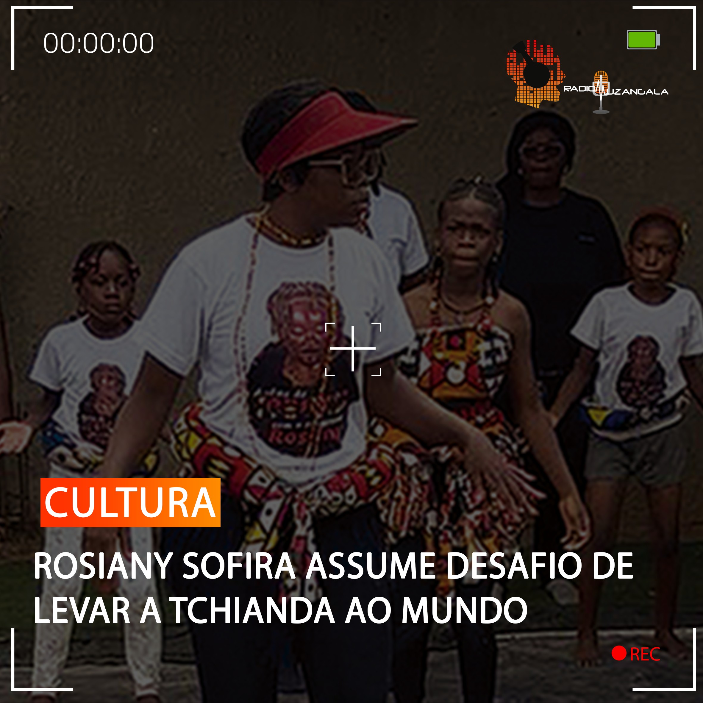  ROSIANY SOFIRA ASSUME DESAFIO DE LEVAR A TCHIANDA AO MUNDO
