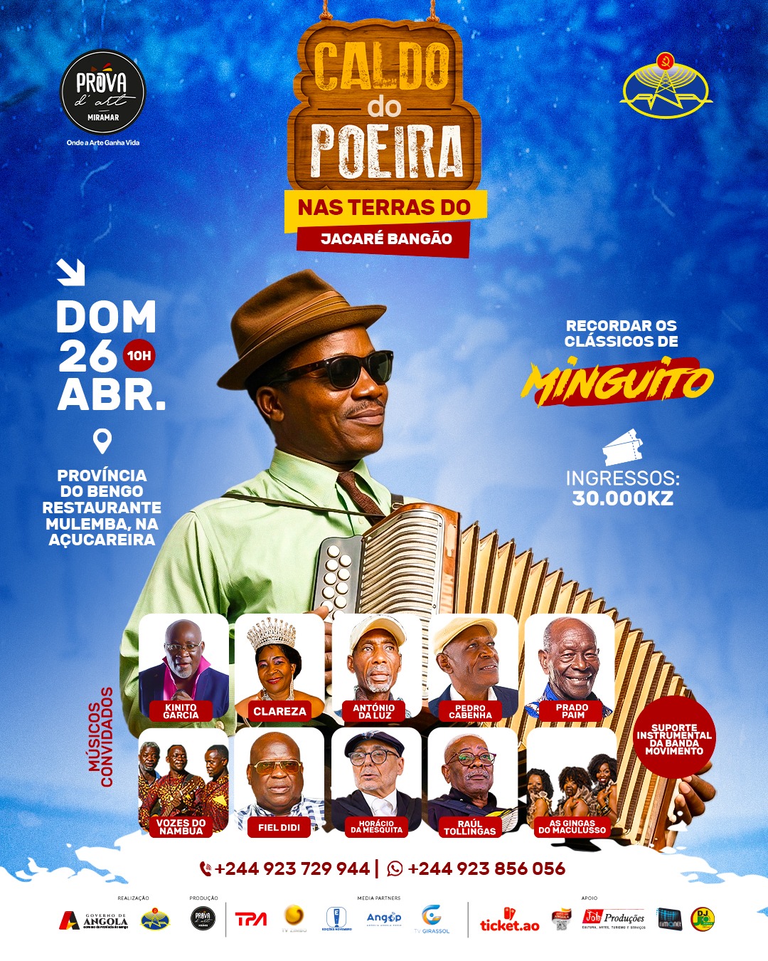  CALDO DO POEIRA NAS TERRAS DO JACARÉ BANGÃO