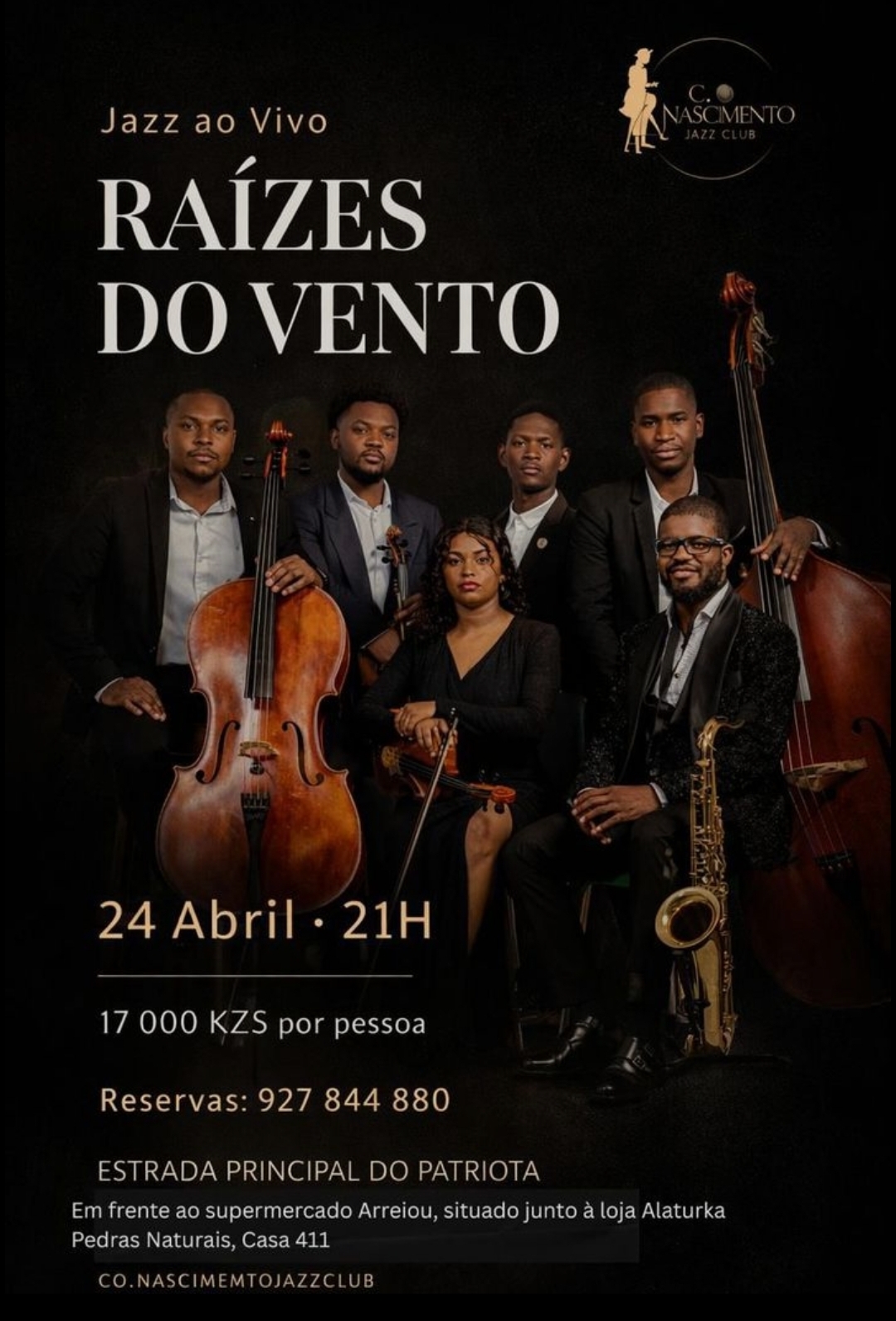  JAZZ AO VIVO COM RAÍZES DO VENTO