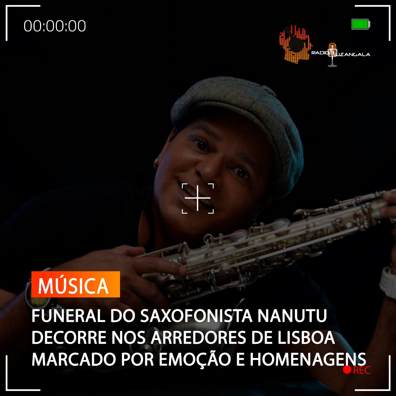 FUNERAL DO SAXOFONISTA NANUTU DECORRE NOS ARREDORES DE LISBOA MARCADO POR EMOÇÃO E HOMENAGENS