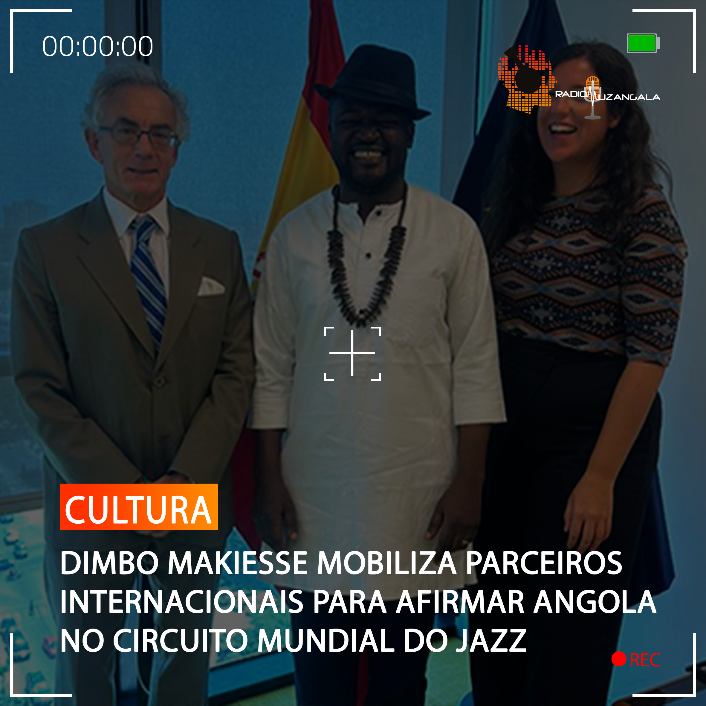  DIMBO MAKIESSE MOBILIZA PARCEIROS INTERNACIONAIS PARA AFIRMAR ANGOLA NO CIRCUITO MUNDIAL DO JAZZ