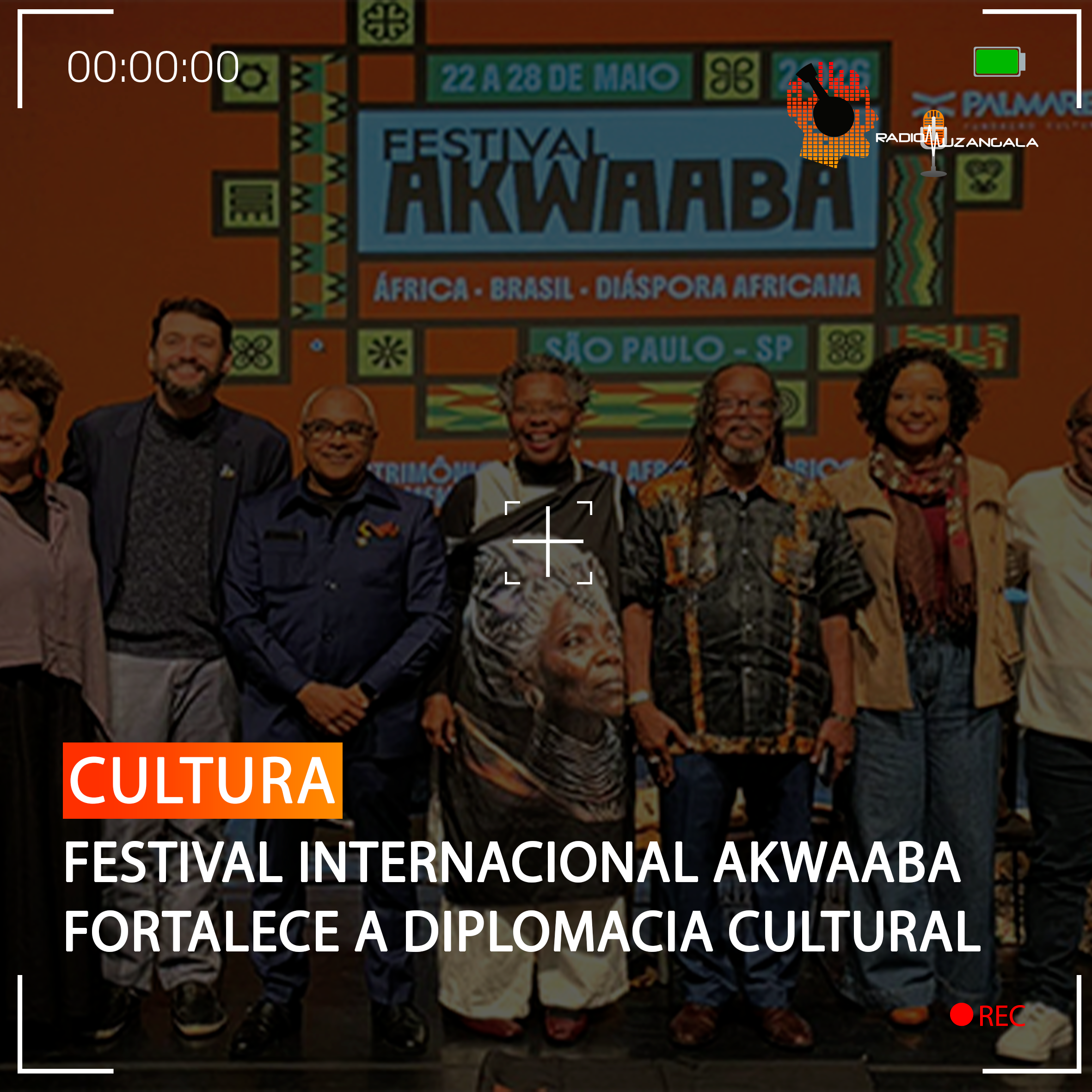  FESTIVAL INTERNACIONAL AKWAABA FORTALECE A DIPLOMACIA CULTURAL